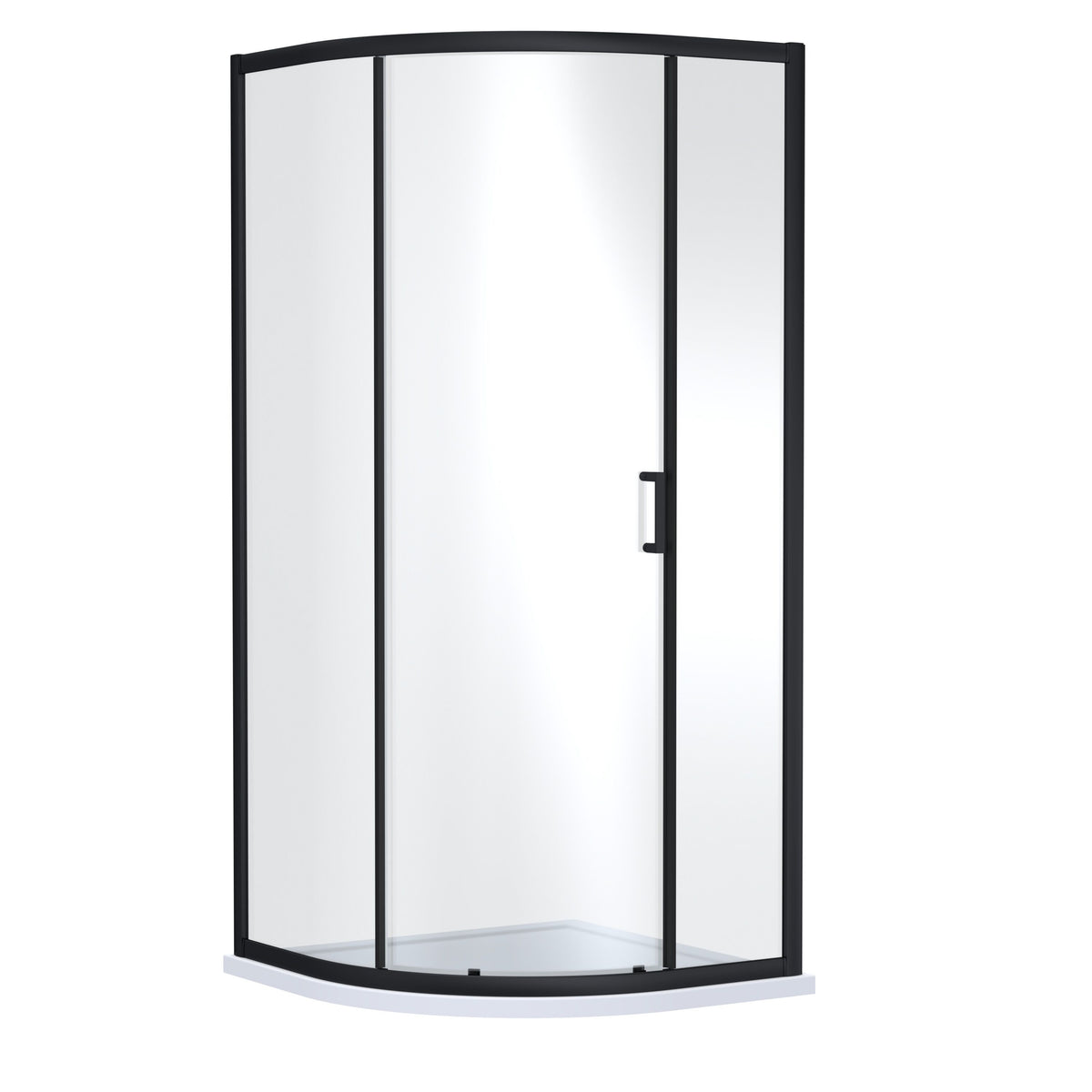 Nuie Rene 900mm Quadrant Single Entry Shower Enclosure