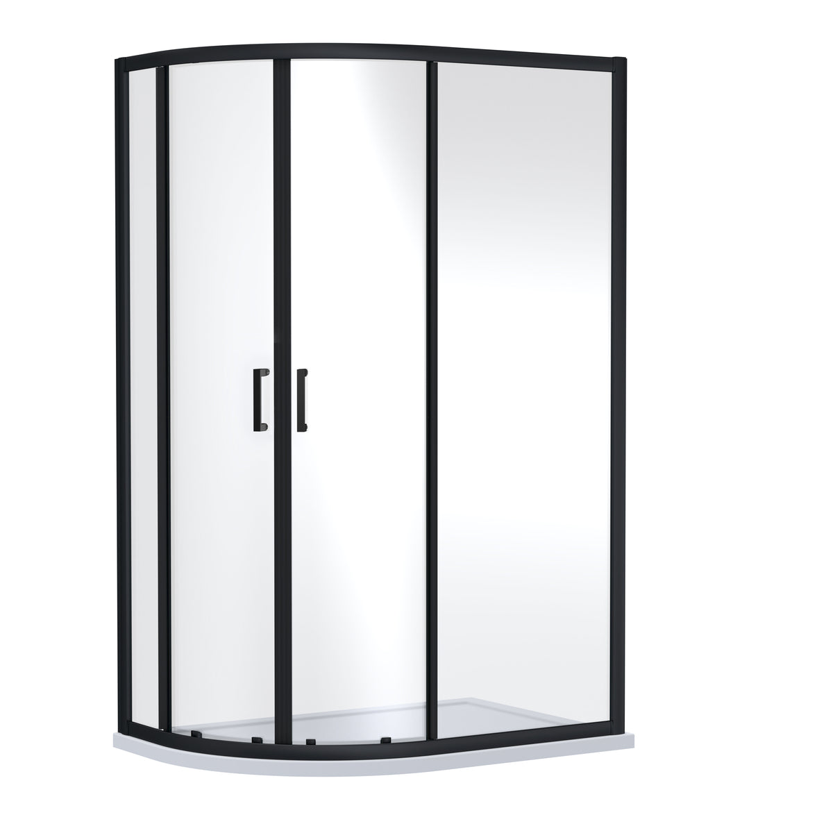 Nuie Rene 1000mm Offset Quadrant Shower Enclosure