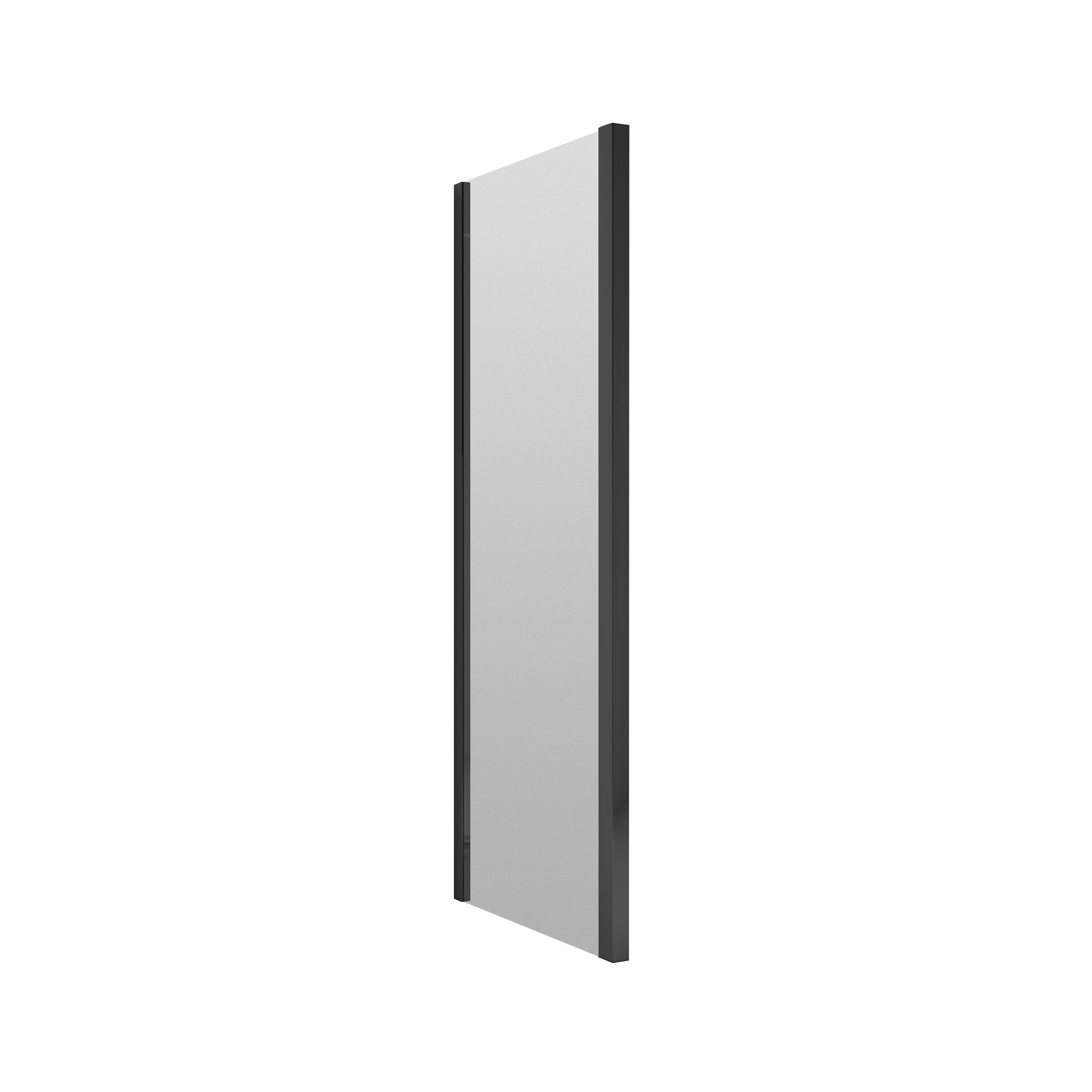 nuie Rene 900mm Matt Black Side Panel