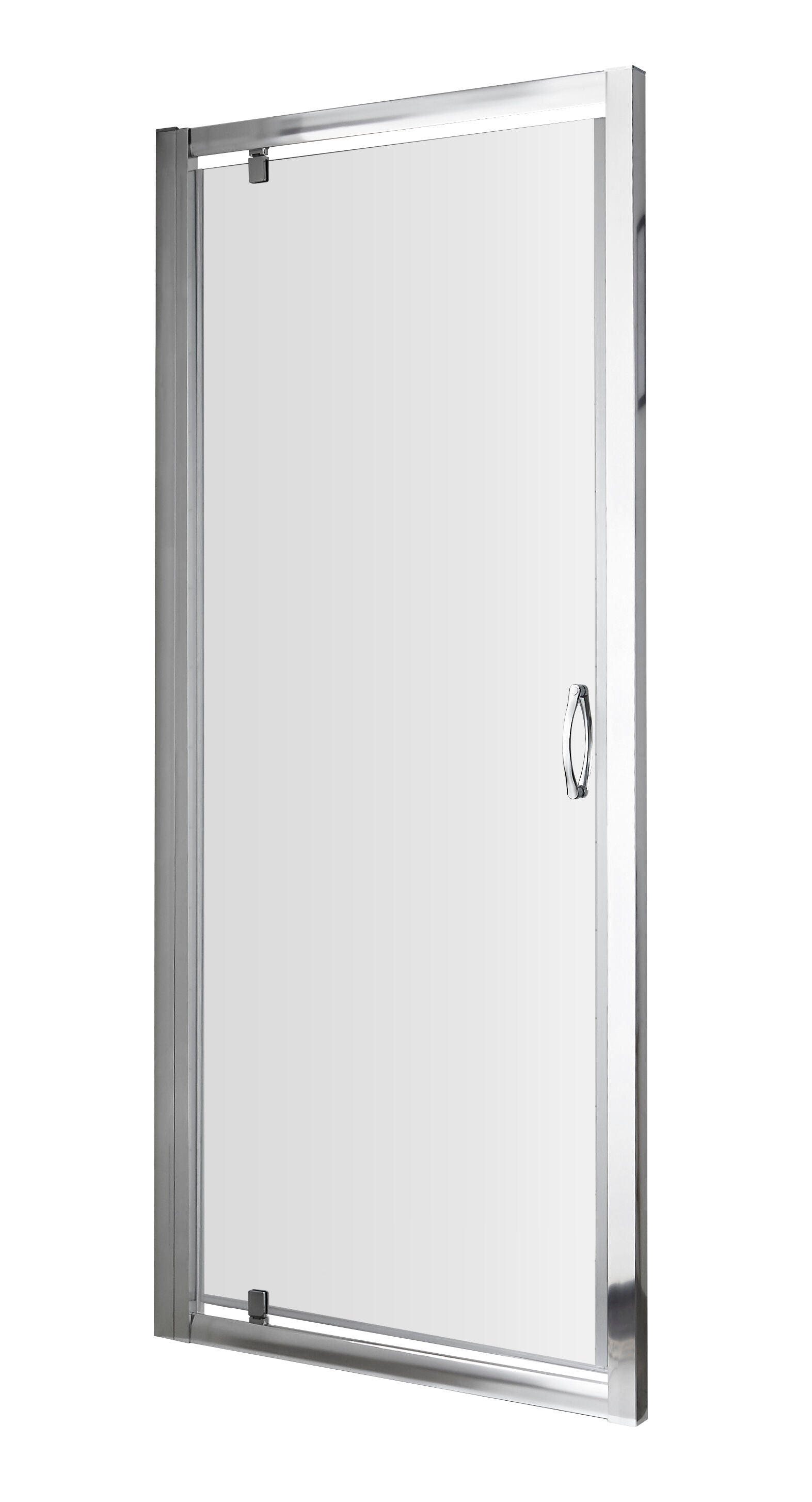 nuie Ella 700mm Chrome Pivot Shower Door