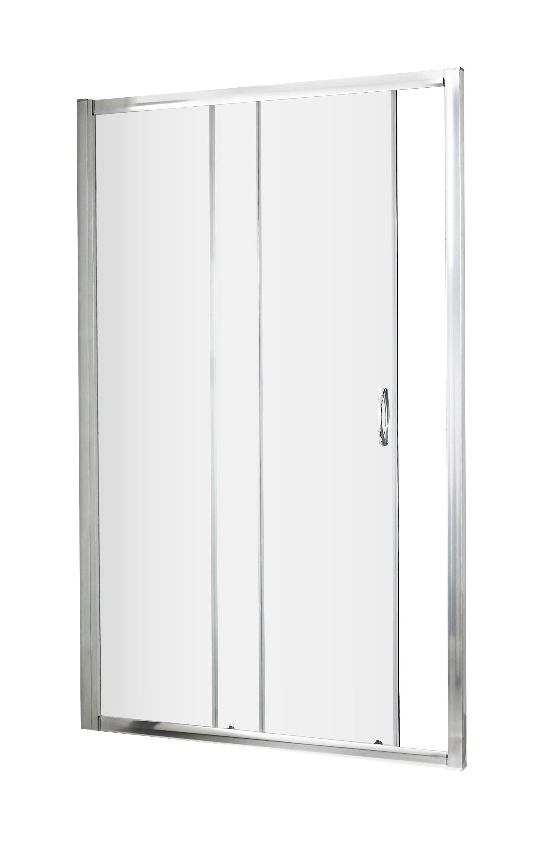 nuie Ella 1200mm Chrome Sliding Shower Door
