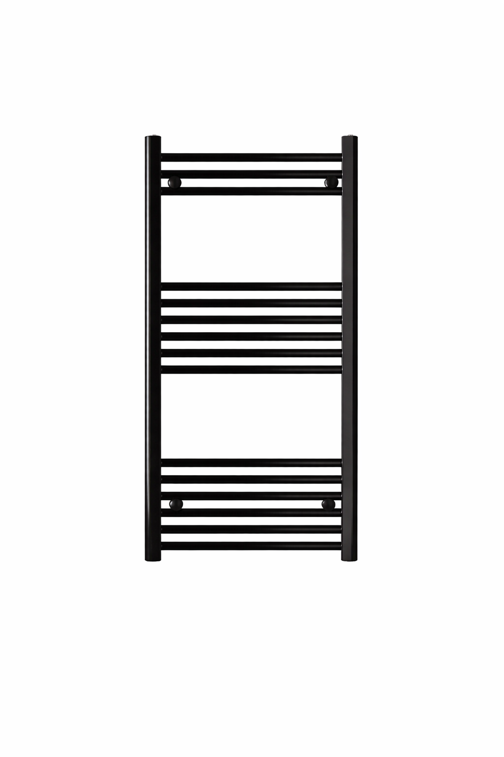 22mm Straight Towel Rail 500mm x 1200mm Black - STR512B - STR512B 2