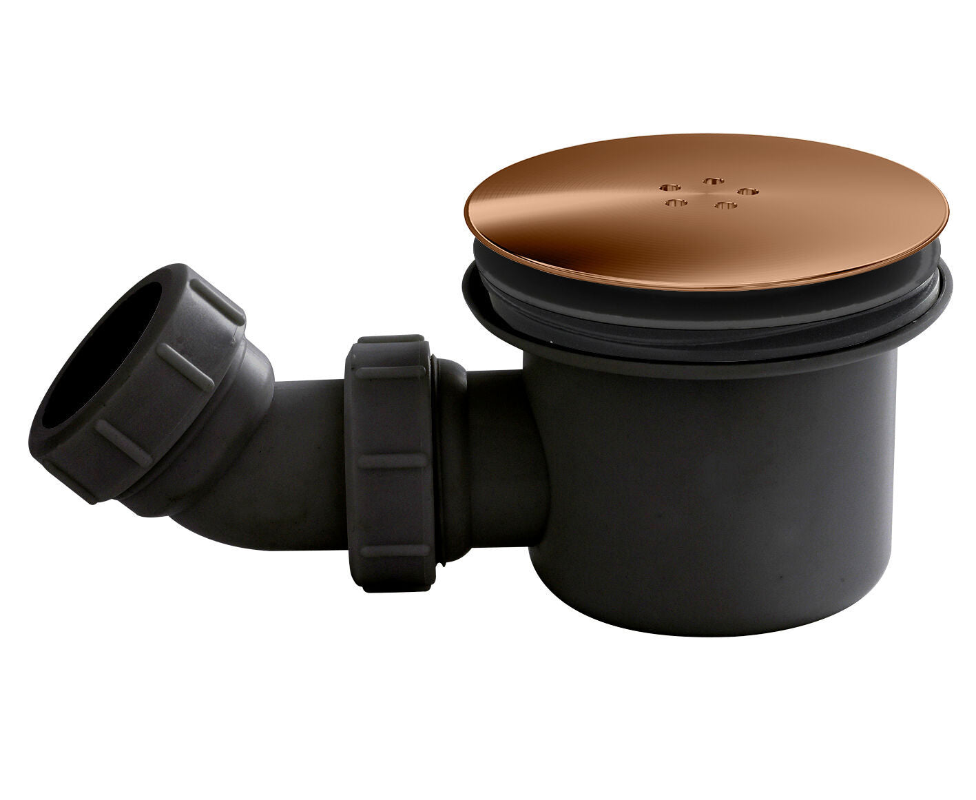 nuie Brushed Bronze 90mm Fast Flow Shower Tray Waste