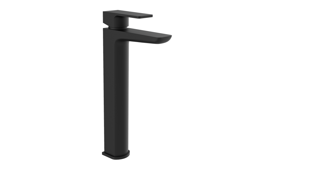 Kolt Hi-Rise Mono Basin Mixer Matt Black - TAP311KBL