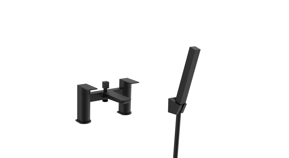 Kolt Bath Shower Mixer Matt Black - TAP315KBL