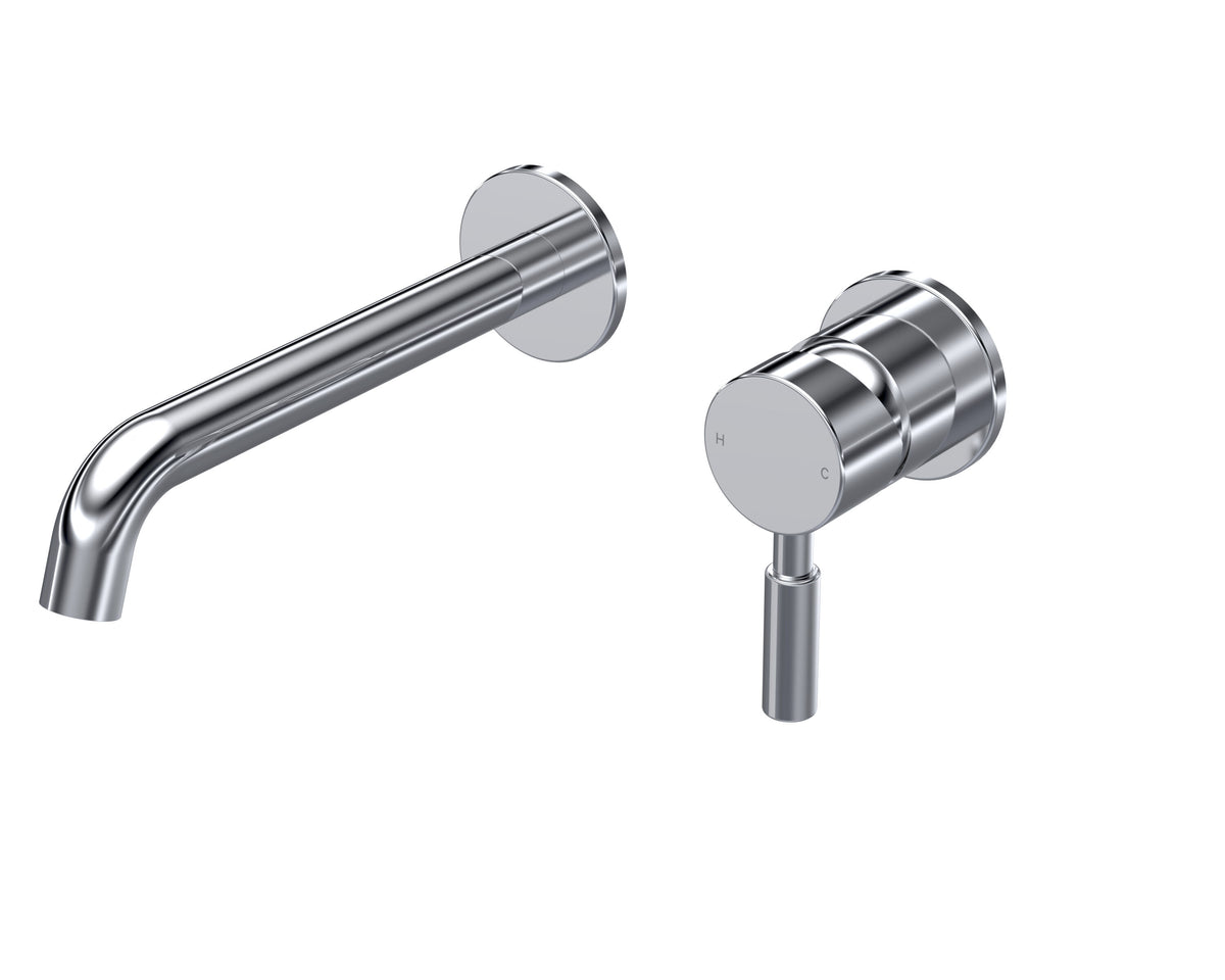 Hudson Reed Tec Lever 2TH Wall Mounted Basin Mixer