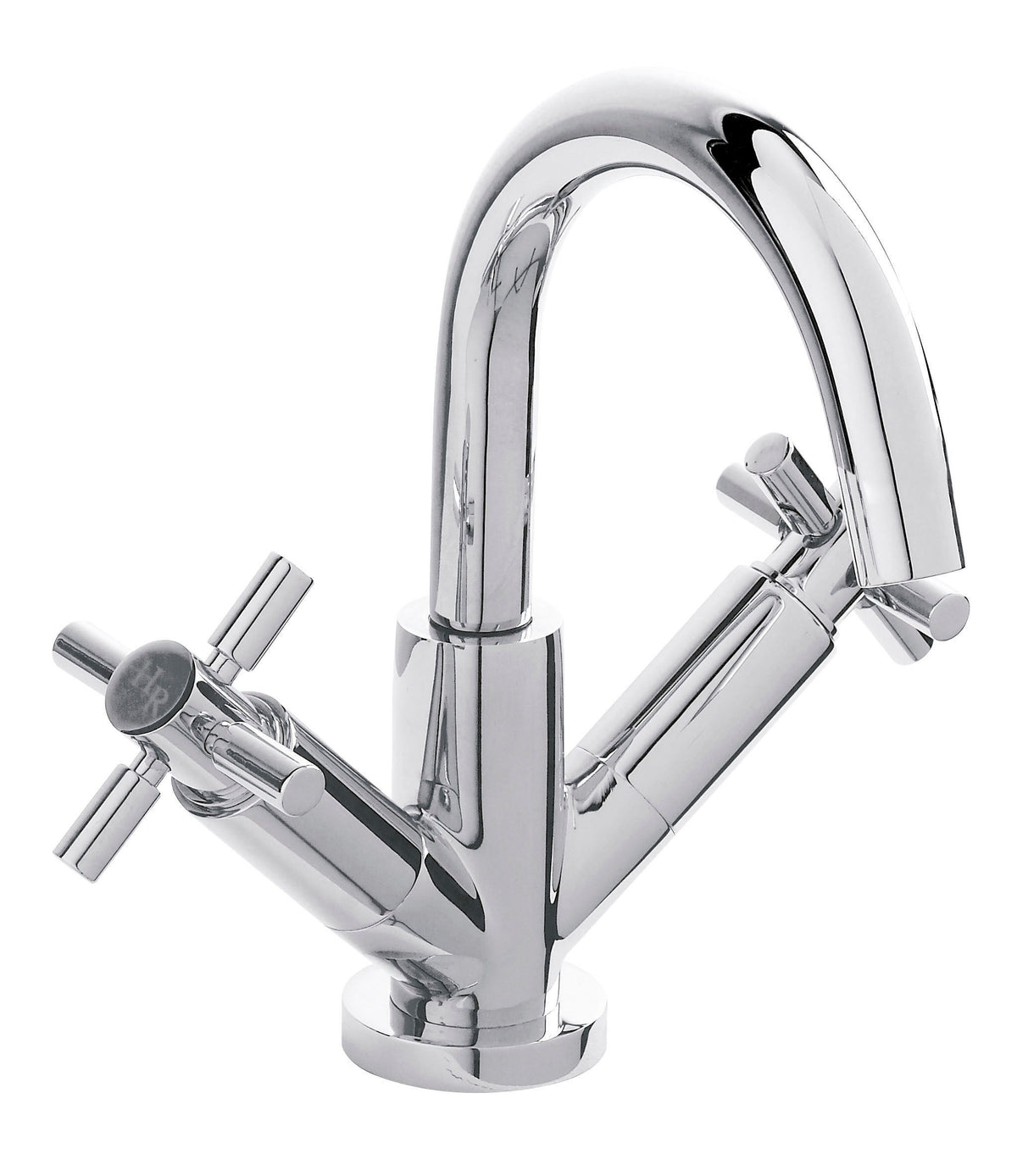 Hudson Reed Tec Crosshead Mono Basin Mixer with Waste