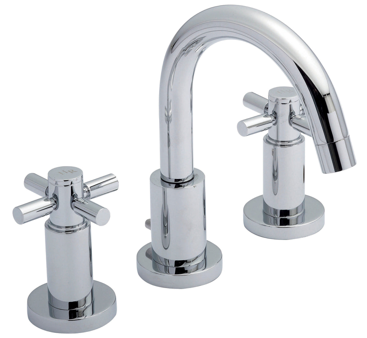 Hudson Reed Tec Crosshead Basin Mixer With Pop Up Waste