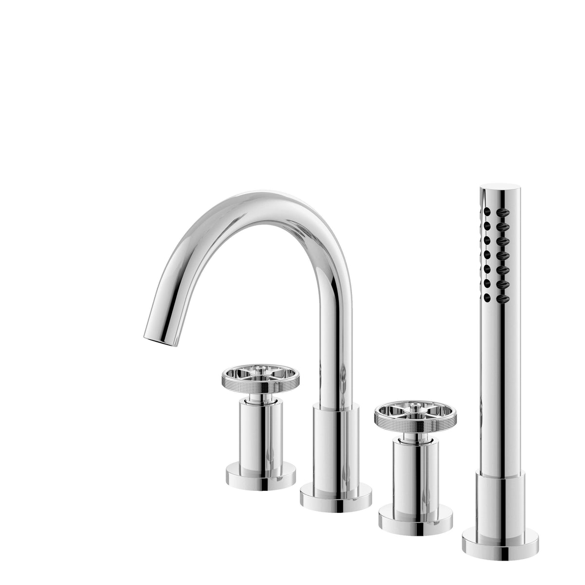 Nuie Revolution 4 Tap Hole Bath Shower Mixer