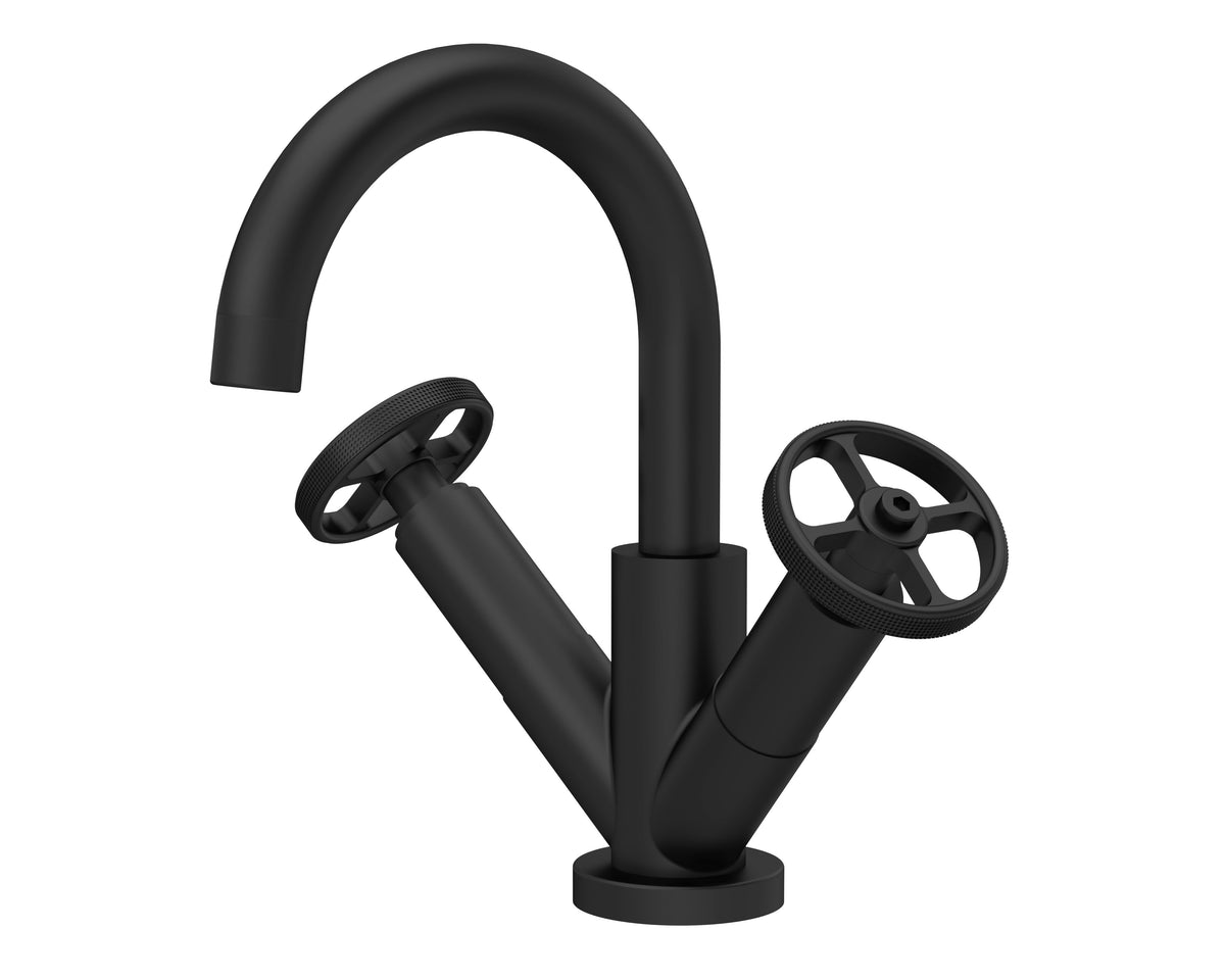 Nuie Revolution Mono Basin Mixer With Push Button Waste