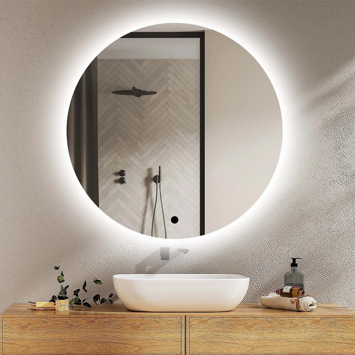 Tucson 600mm Circular Mirror - TU60 - TU60 1
