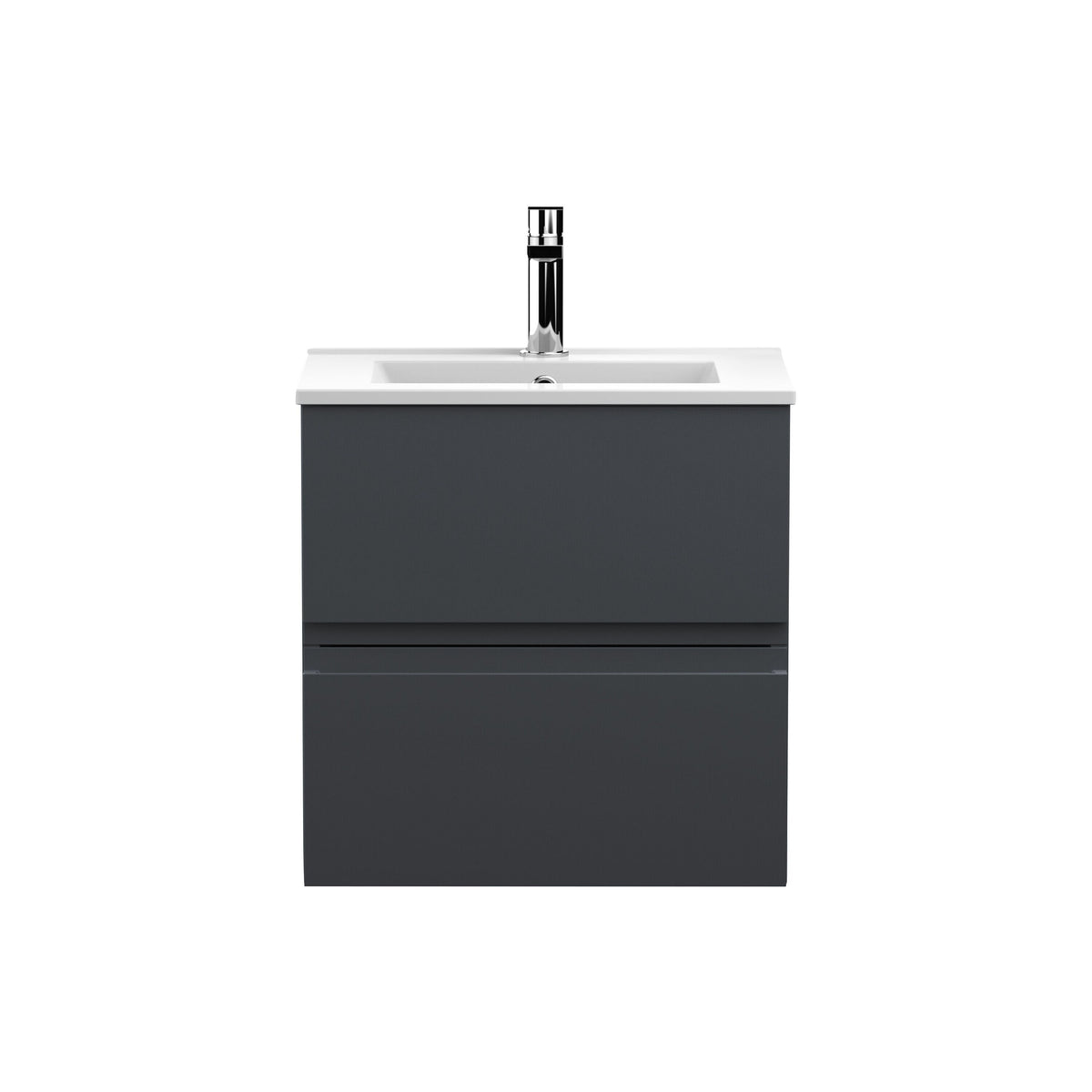 Hudson Reed Urban 500mm 2 Drawer Wall Hung Vanity Unit With Minimalist Basin