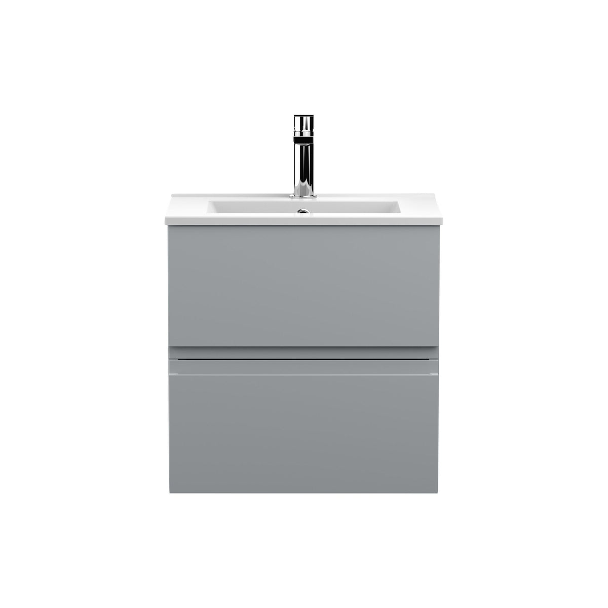 Hudson Reed Urban 500mm 2 Drawer Wall Hung Vanity Unit With Minimalist Basin