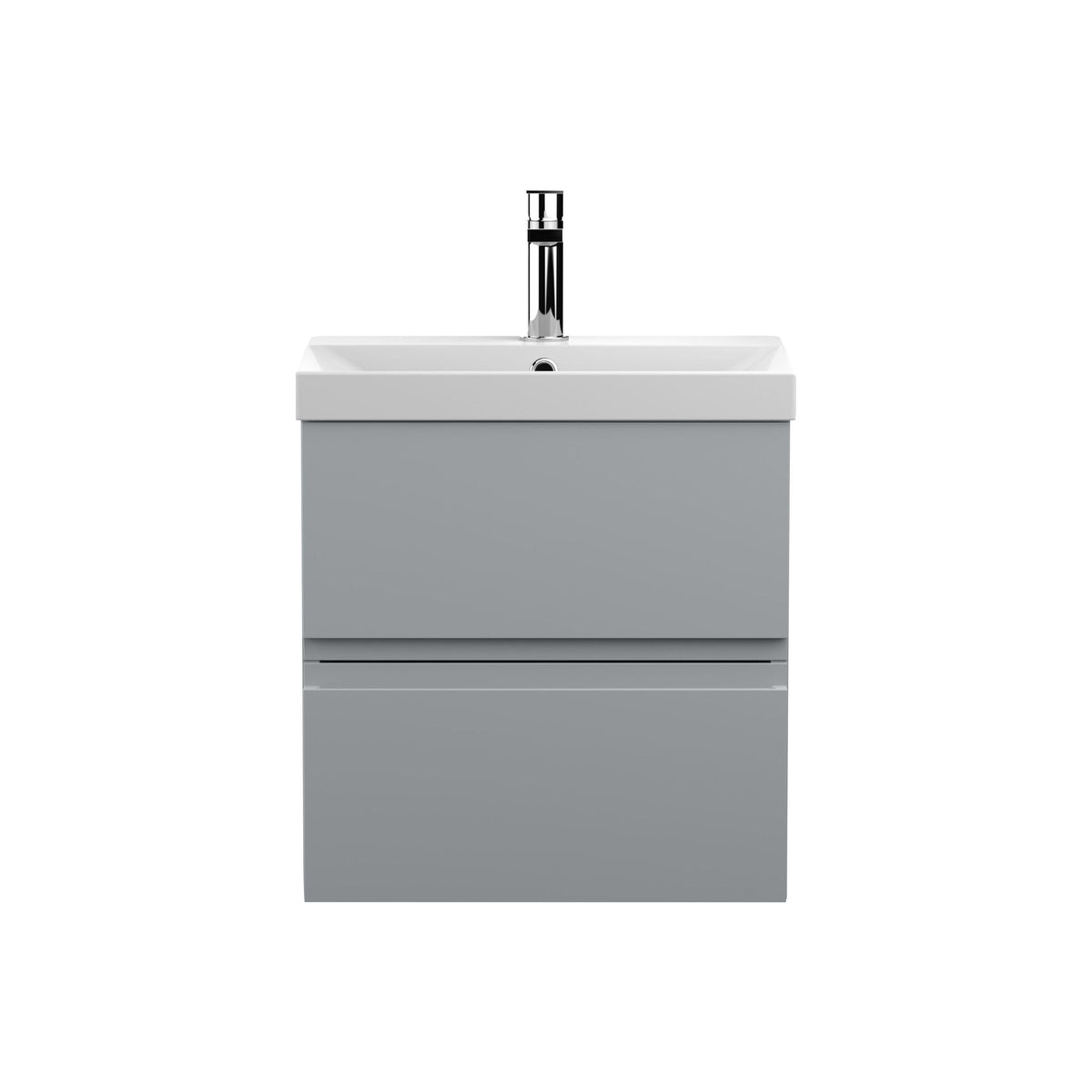 Hudson Reed Urban 500mm 2 Drawer Wall Hung Vanity Unit With Thin Edge Basin