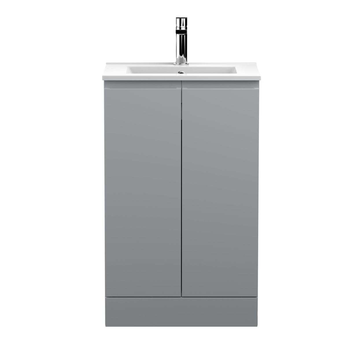 Hudson Reed Urban 500mm 2 Door Floor Standing Vanity Unit With Minimalist Basin
