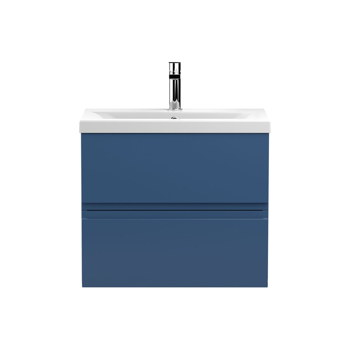 Hudson Reed Urban 600mm 2 Drawer Wall Hung Vanity Unit With Mid-Edge Basin