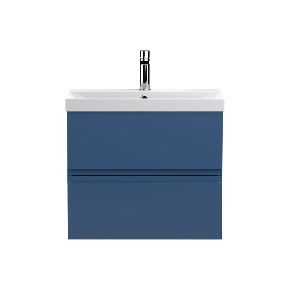 Hudson Reed Urban 600mm 2 Drawer Wall Hung Vanity Unit With Thin Edge Basin