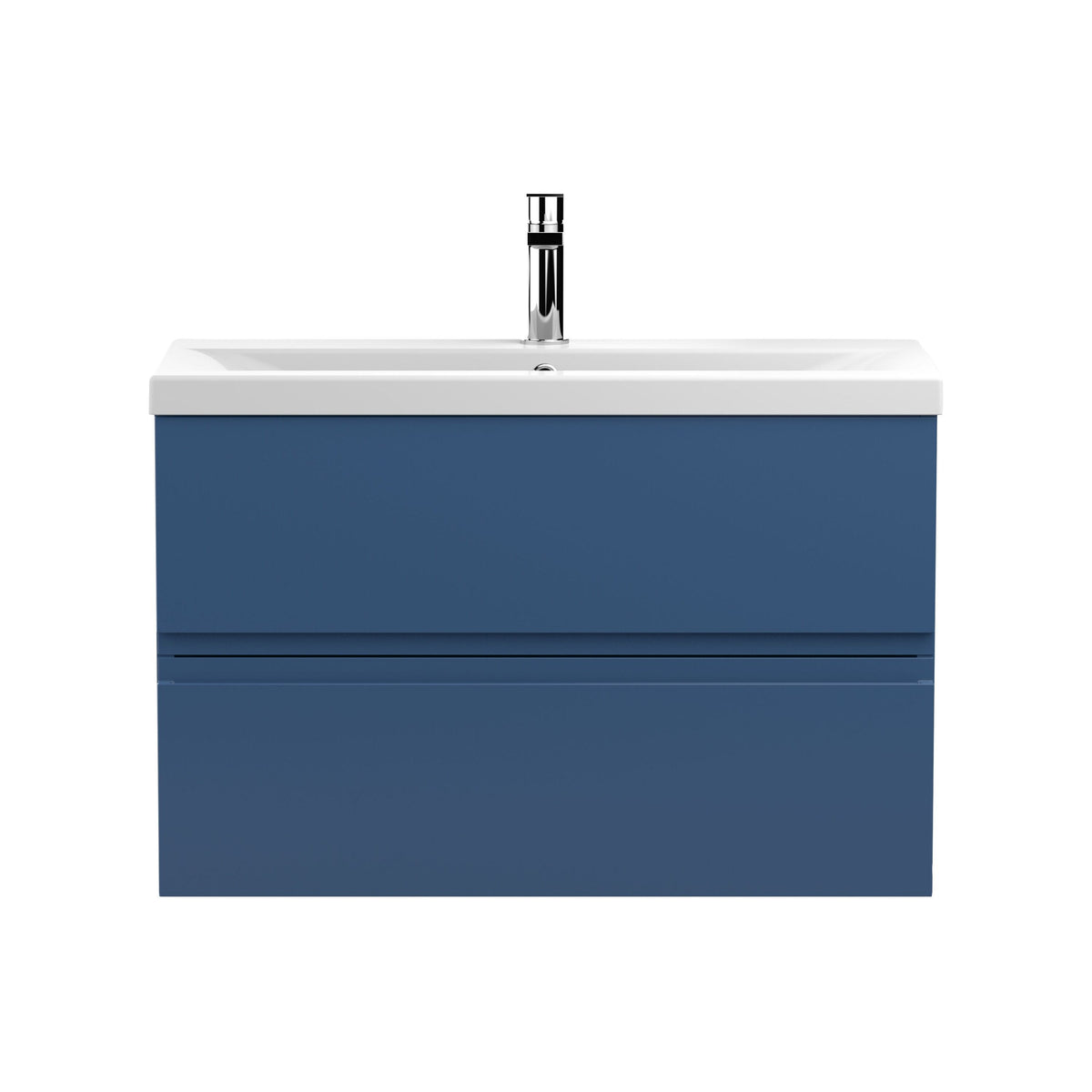 Hudson Reed Urban 800mm 2 Drawer Wall Hung Vanity Unit With Mid-Edge Basin