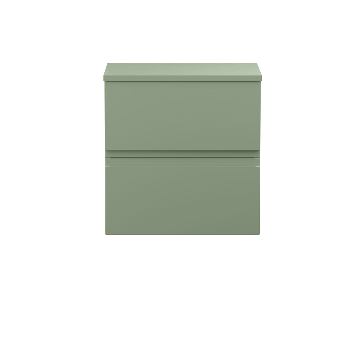 Hudson Reed Urban 500mm 2 Drawer Wall Hung Vanity Unit With Co-ordinating Worktop