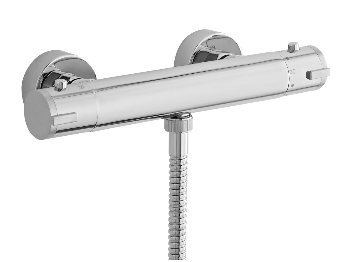 Nuie Minimalist Thermostatic Bar Shower Valve