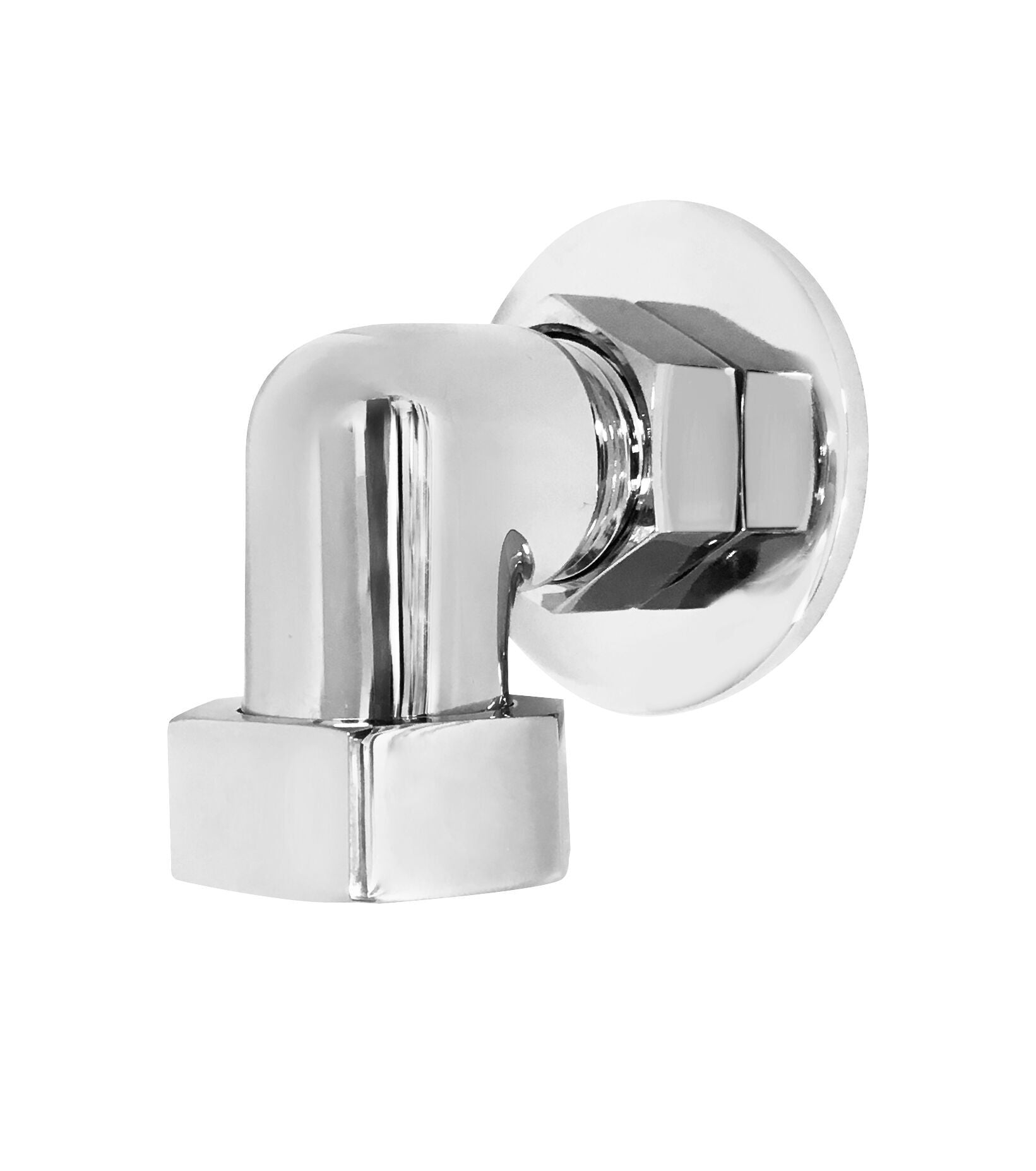 Chrome Back To Wall Shower Elbow