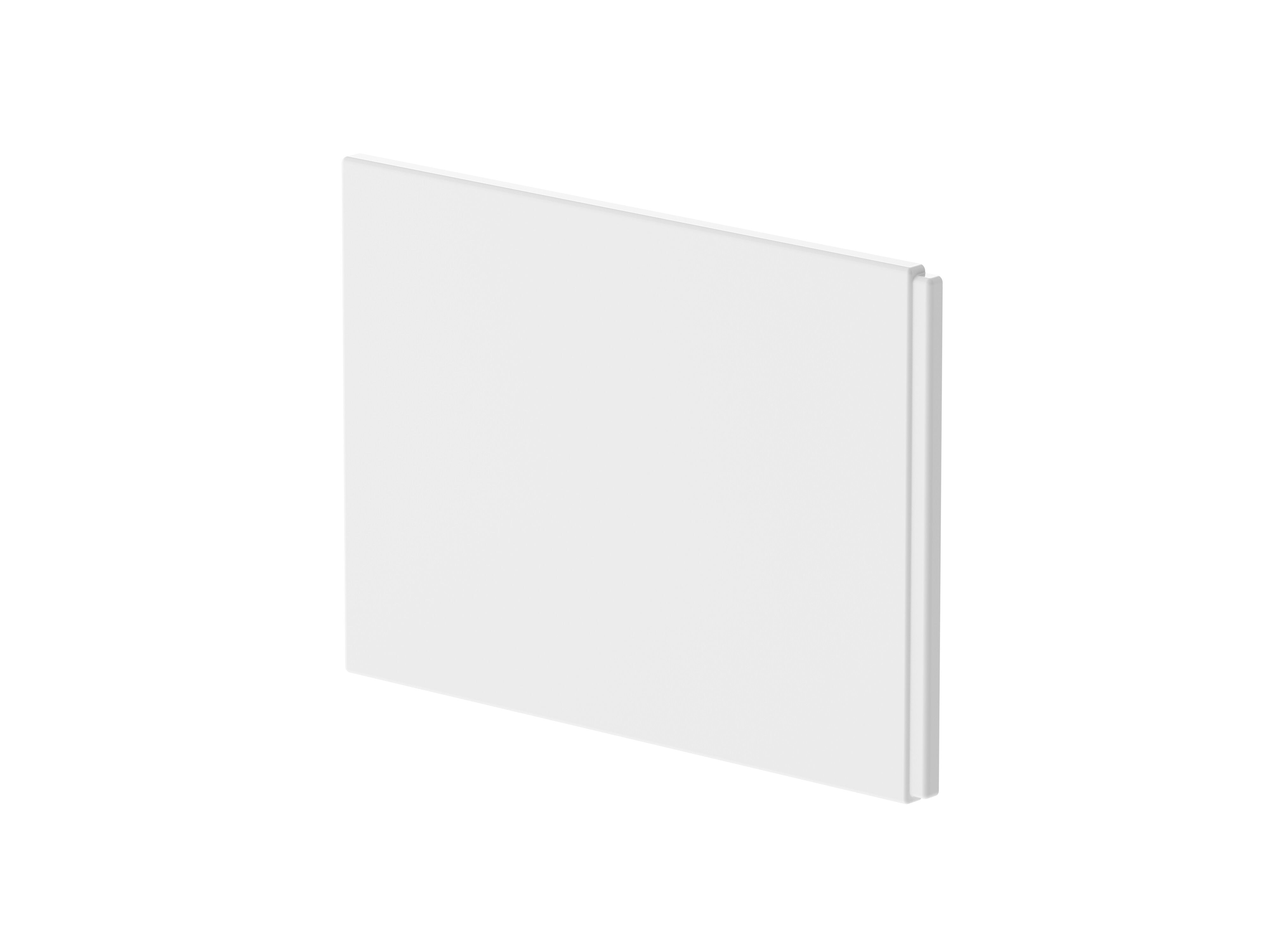 Nuie 725mm Acrylic B-Shaped Shower Bath End Panel