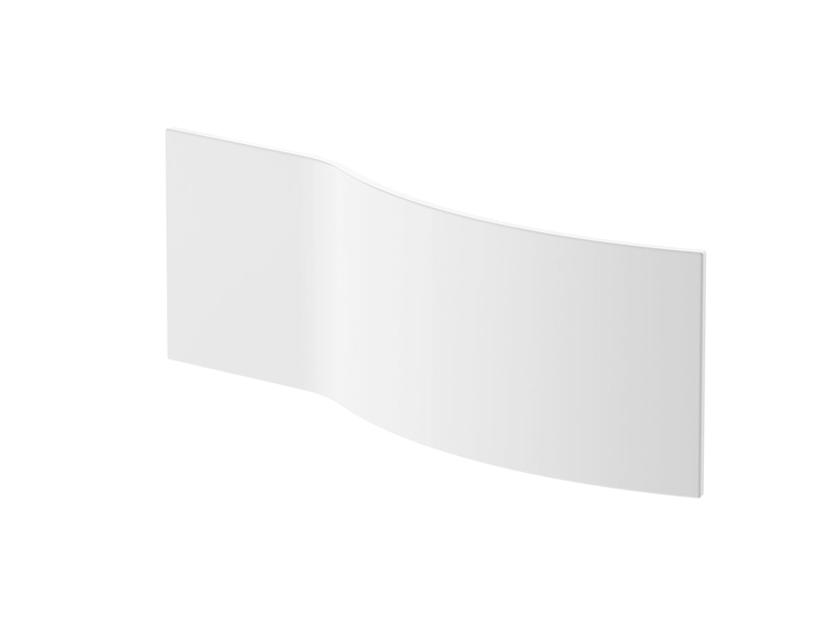 Nuie 1500mm Acrylic B-Shaped Shower Bath Front Panel