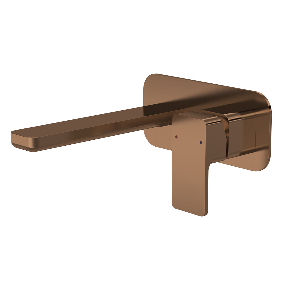 Nuie Windon 2 Tap Hole Wall Mounted Basin Mixer
