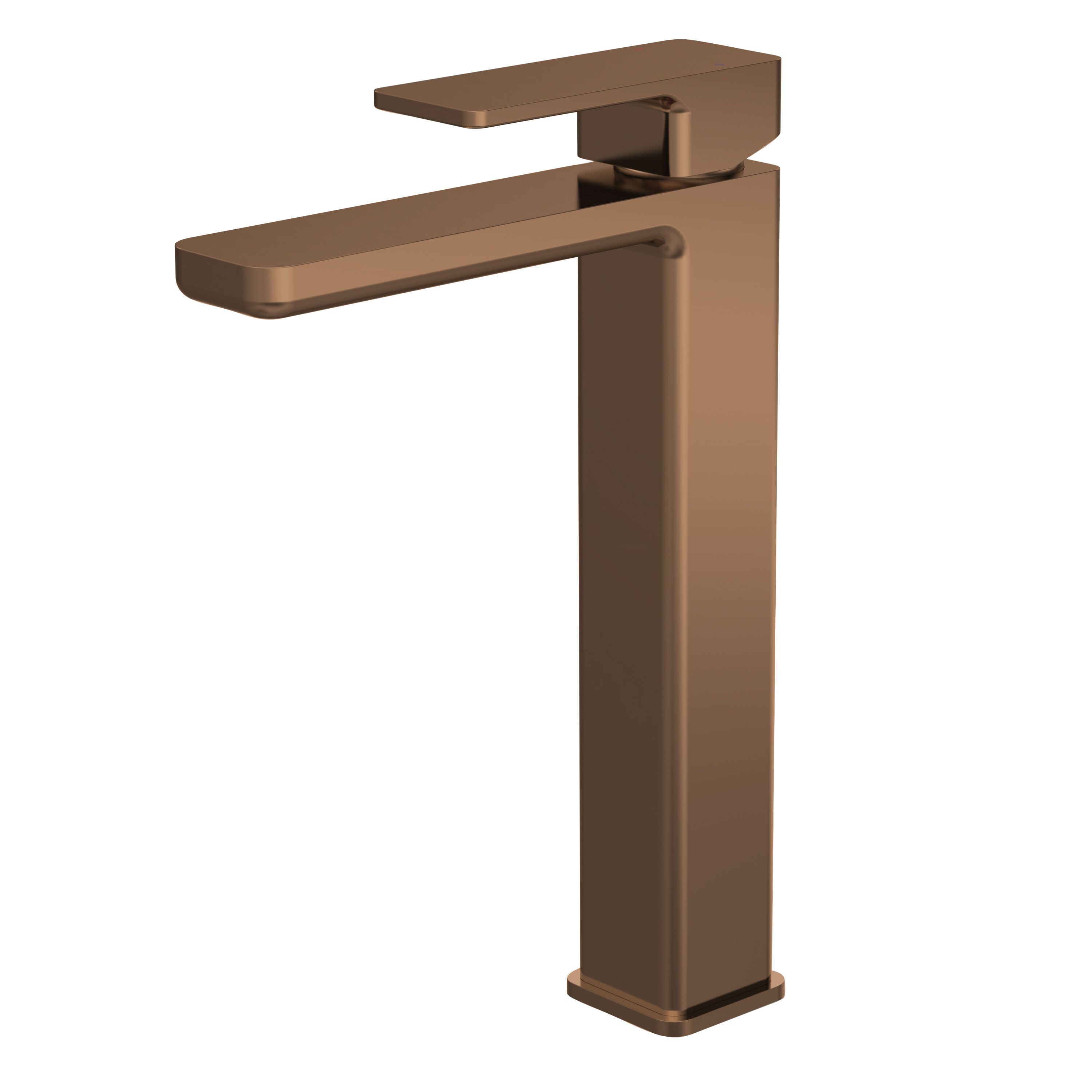 nuie Windon Brushed Bronze High Rise Mono Basin Mixer