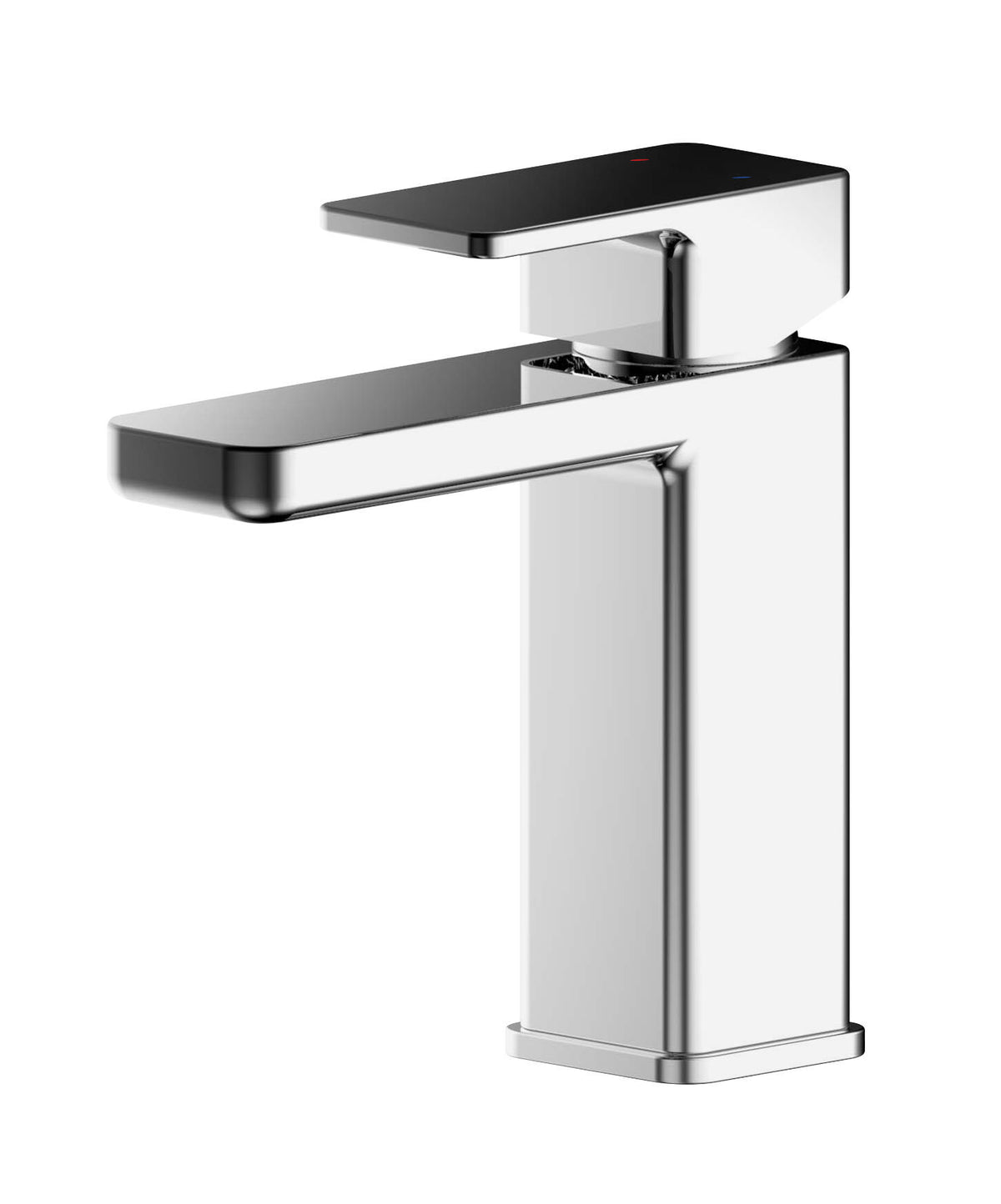 Nuie Windon Mono Basin Mixer With Push Button Waste