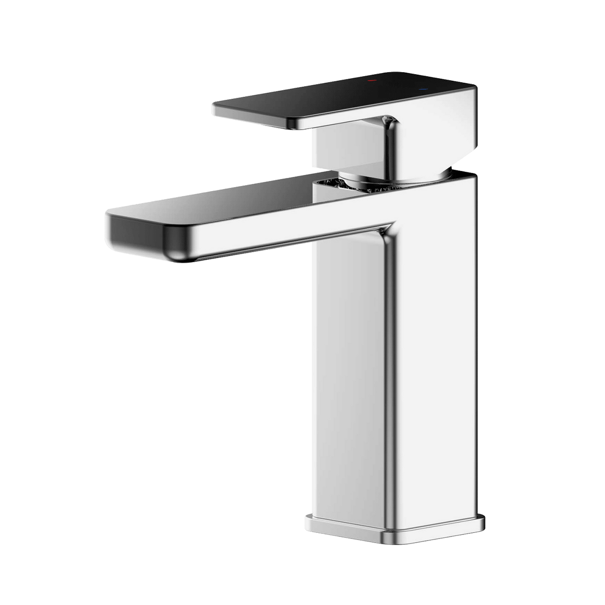 nuie Windon Chrome Mono Basin Mixer With Push Button Waste