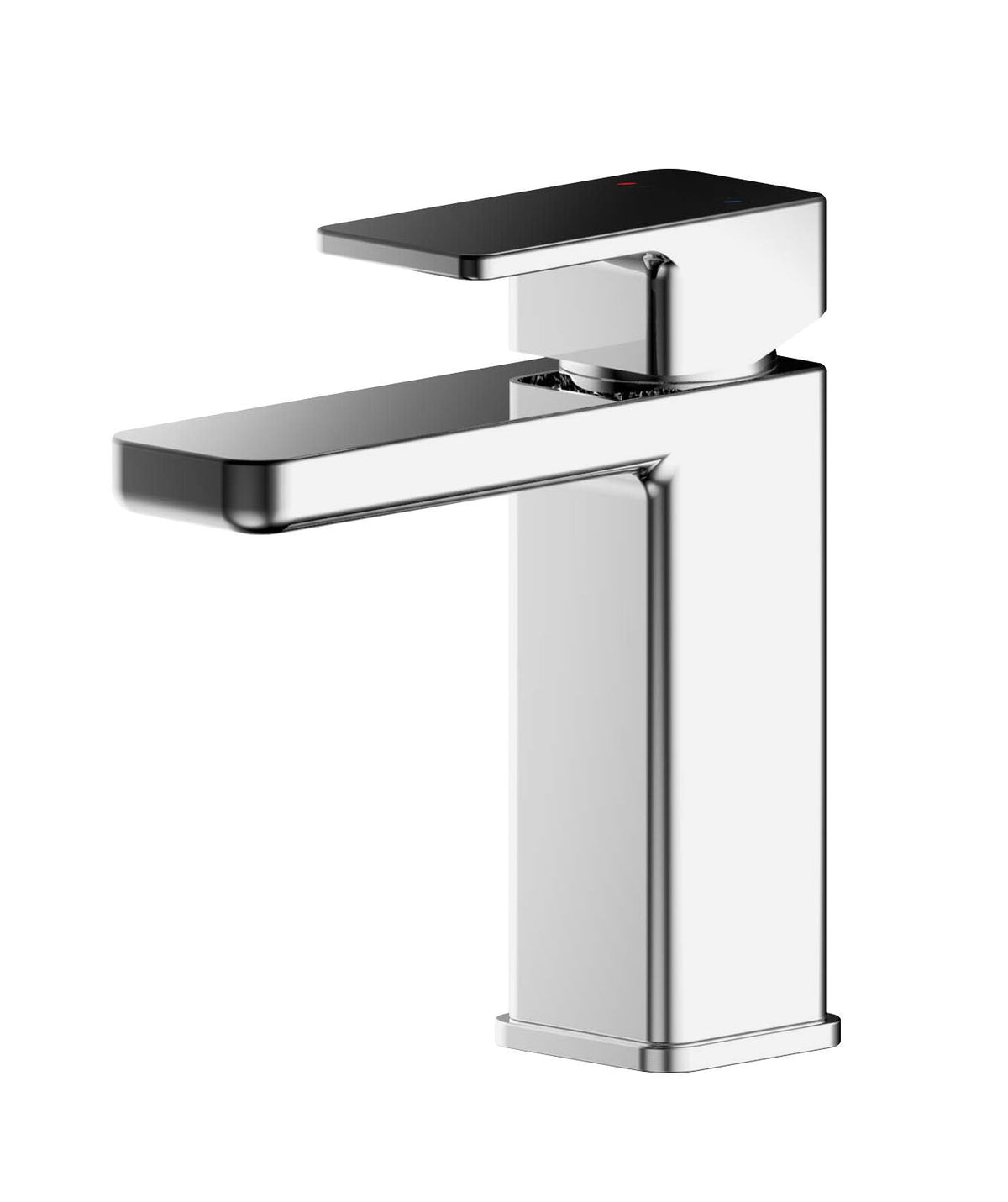 Nuie Windon Mini Mono Basin Mixer With Push Button Waste