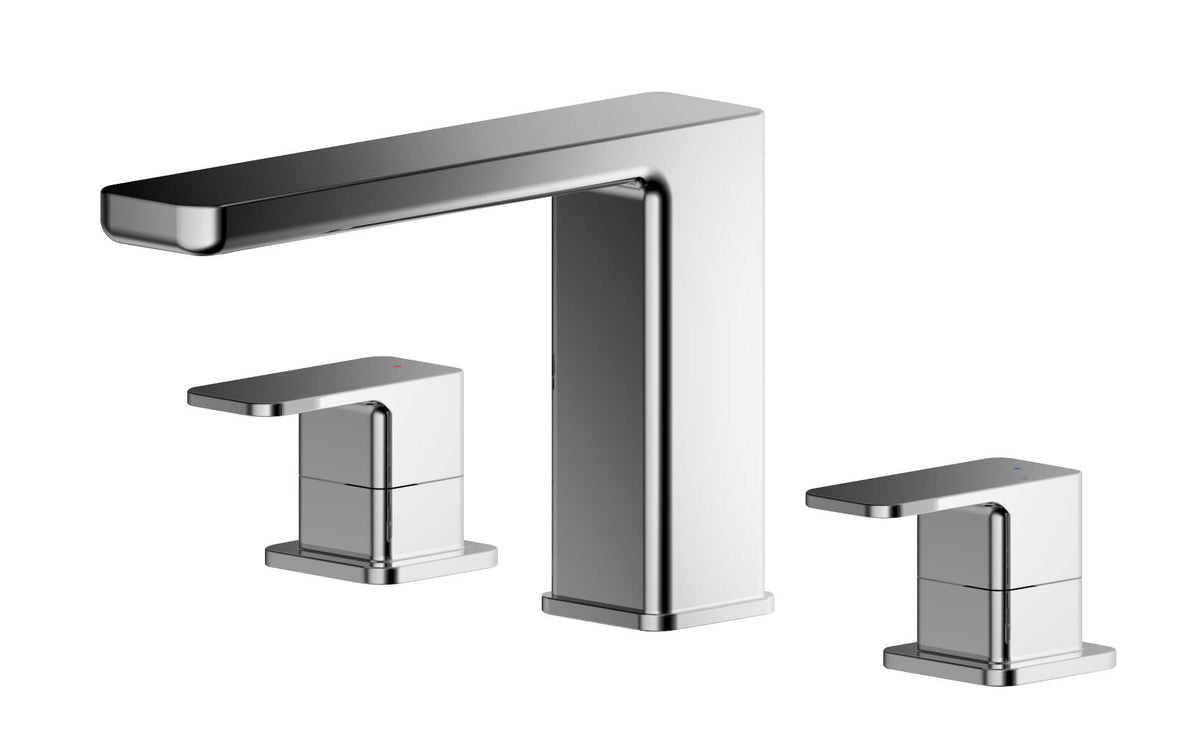 Nuie Windon 3 tap Hole Deck Mounted Bath Filler