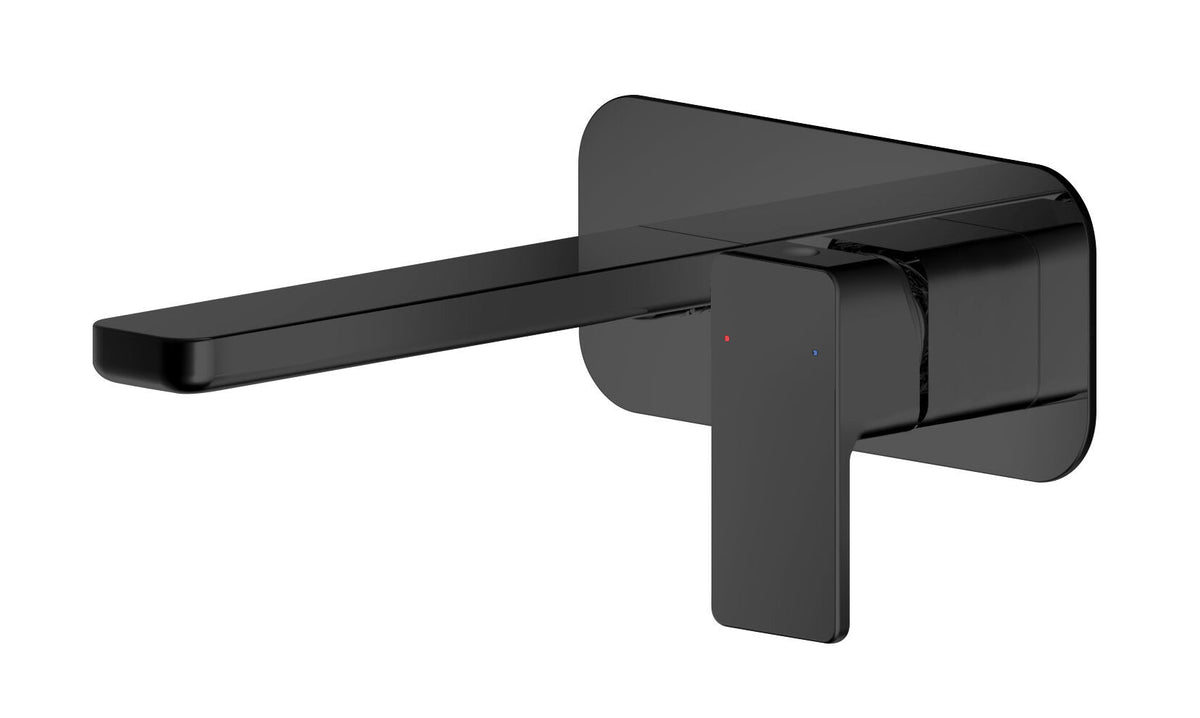 Nuie Windon 2 Tap Hole Wall Mounted Basin Mixer