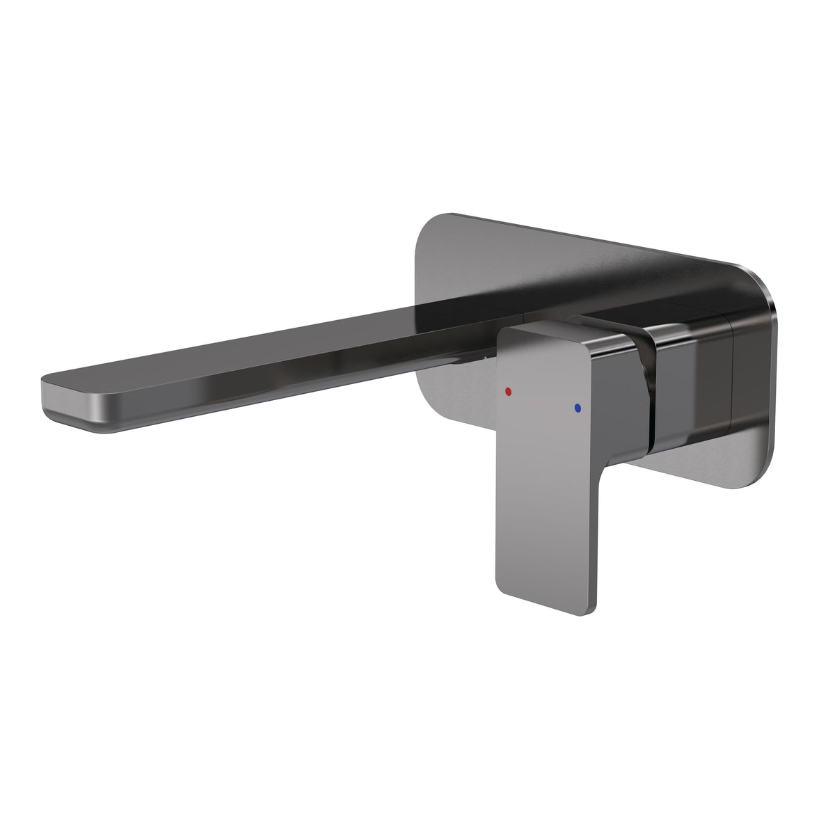 Nuie Windon 2 Tap Hole Wall Mounted Basin Mixer