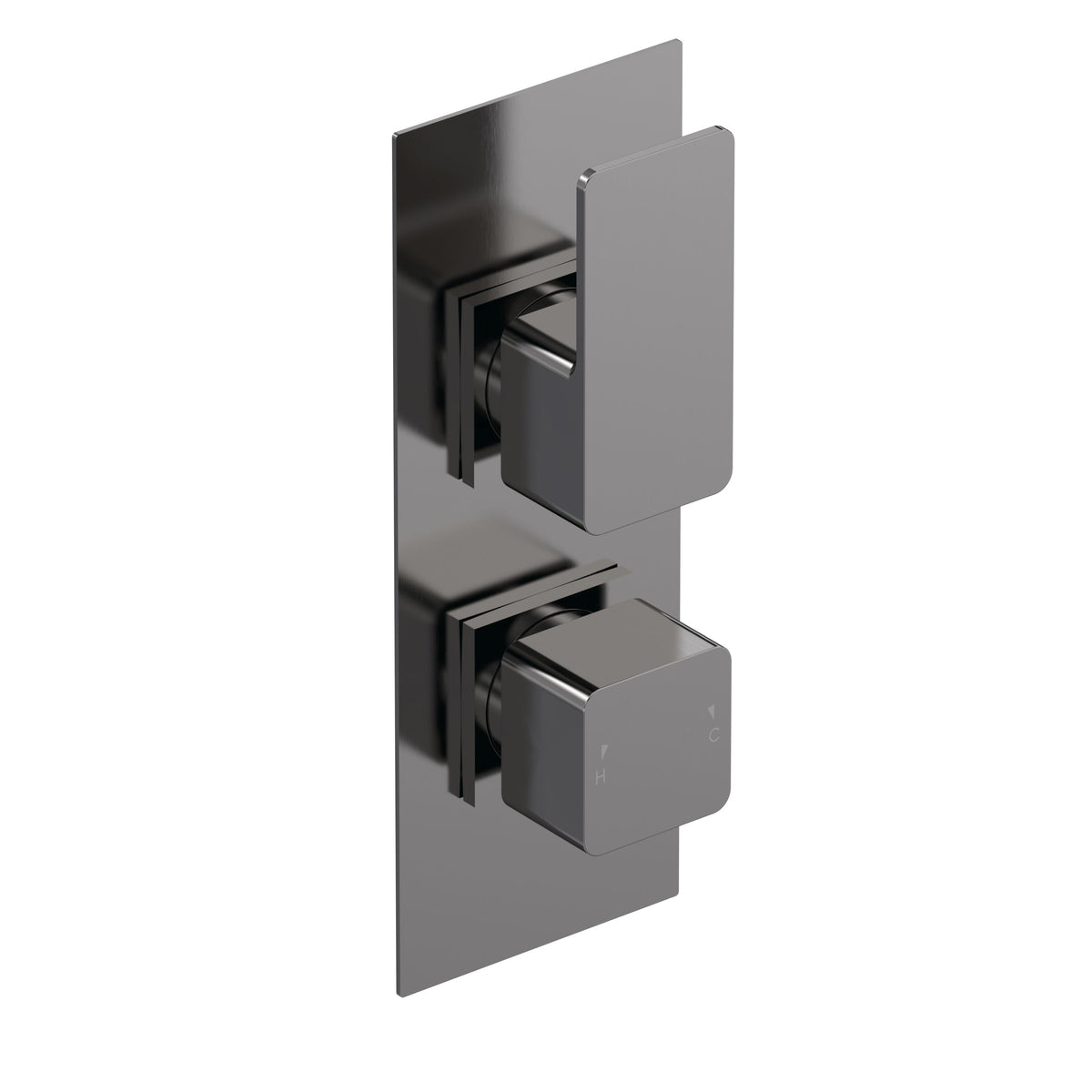 Nuie Windon Twin Thermostatic Shower Valve With Diverter