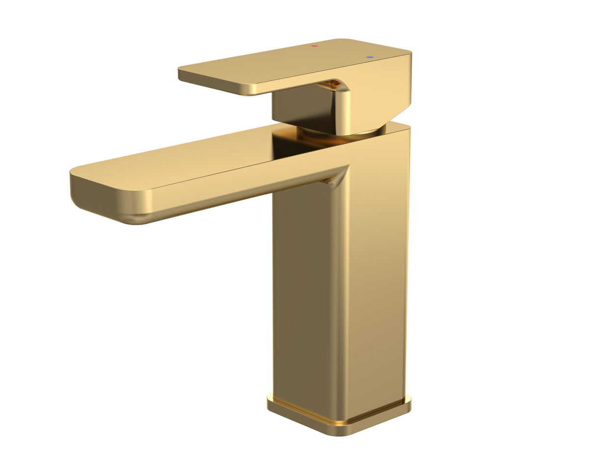 Nuie Windon Mono Basin Mixer With Push Button Waste