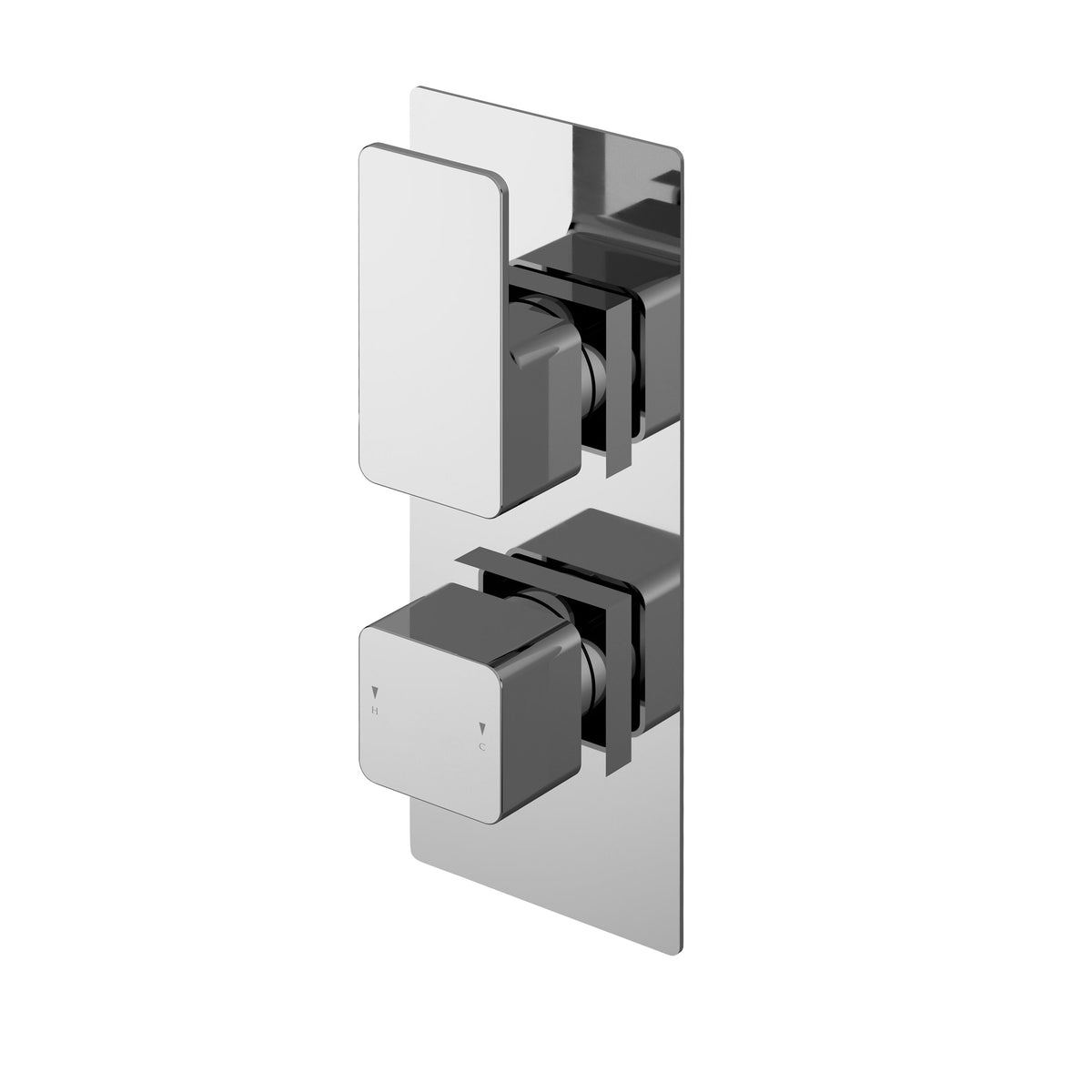 Nuie Windon Thermostatic Shower Valve Twin Thermostatic