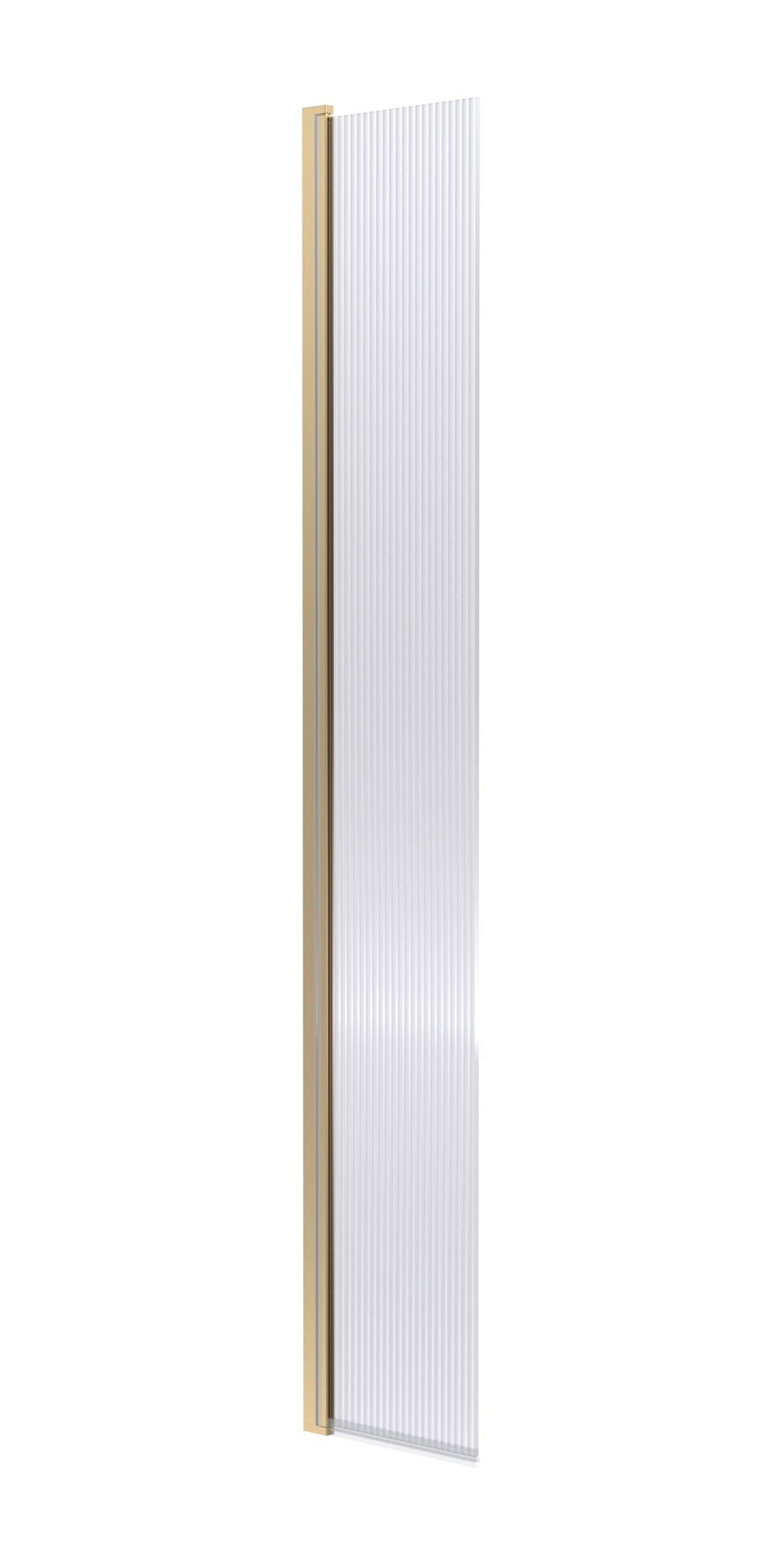 Nuie 300mm Fluted Hinged Wetroom Screen