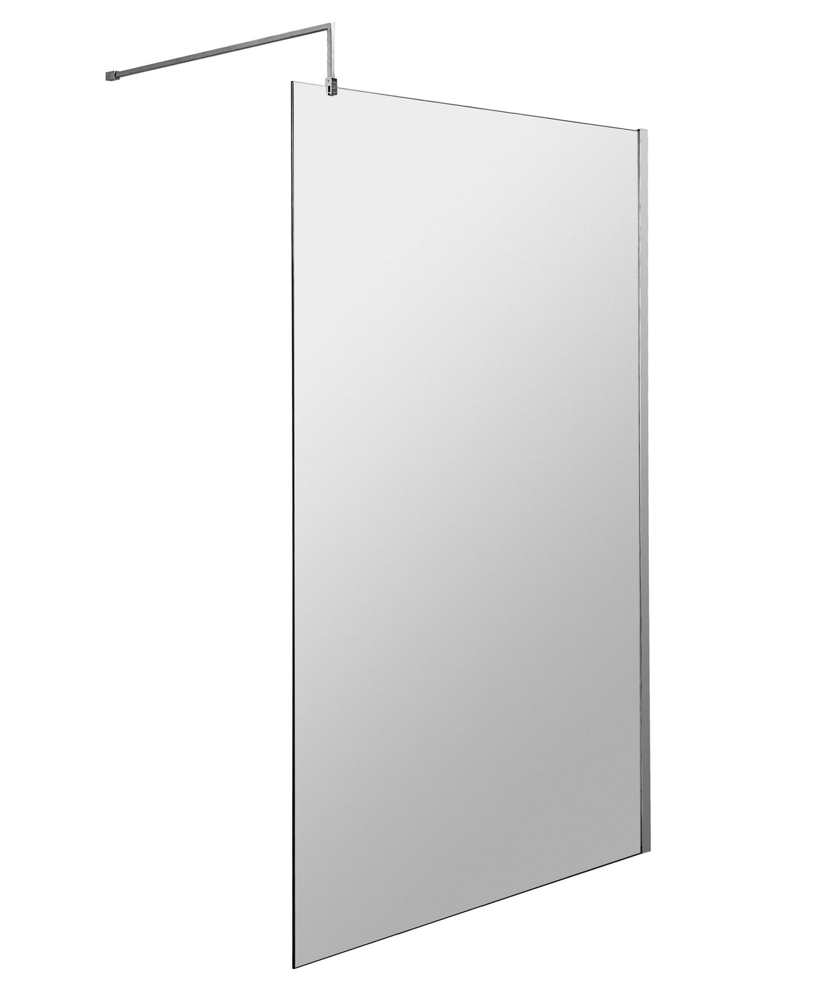 Nuie 1200mm Wetroom Screen With Support Bar