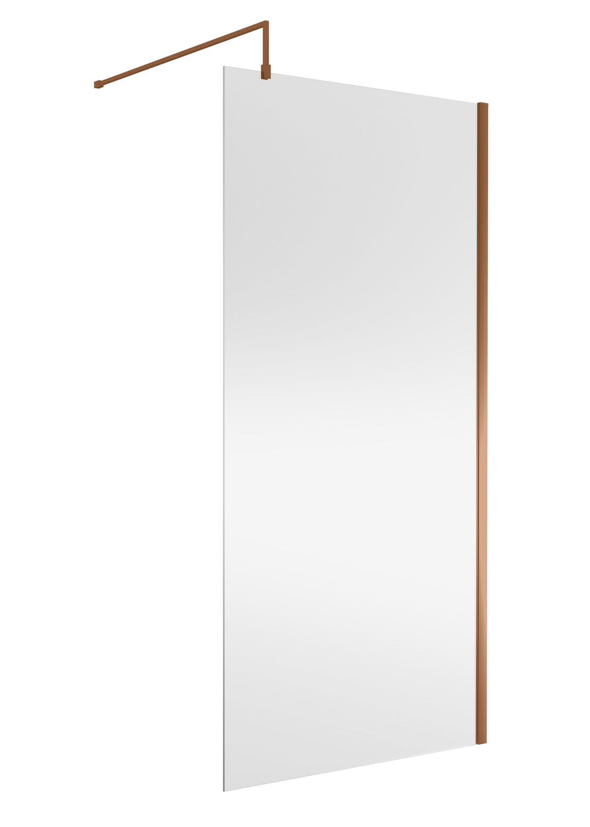 Nuie 1000mm Wetroom Screen With Support Bar