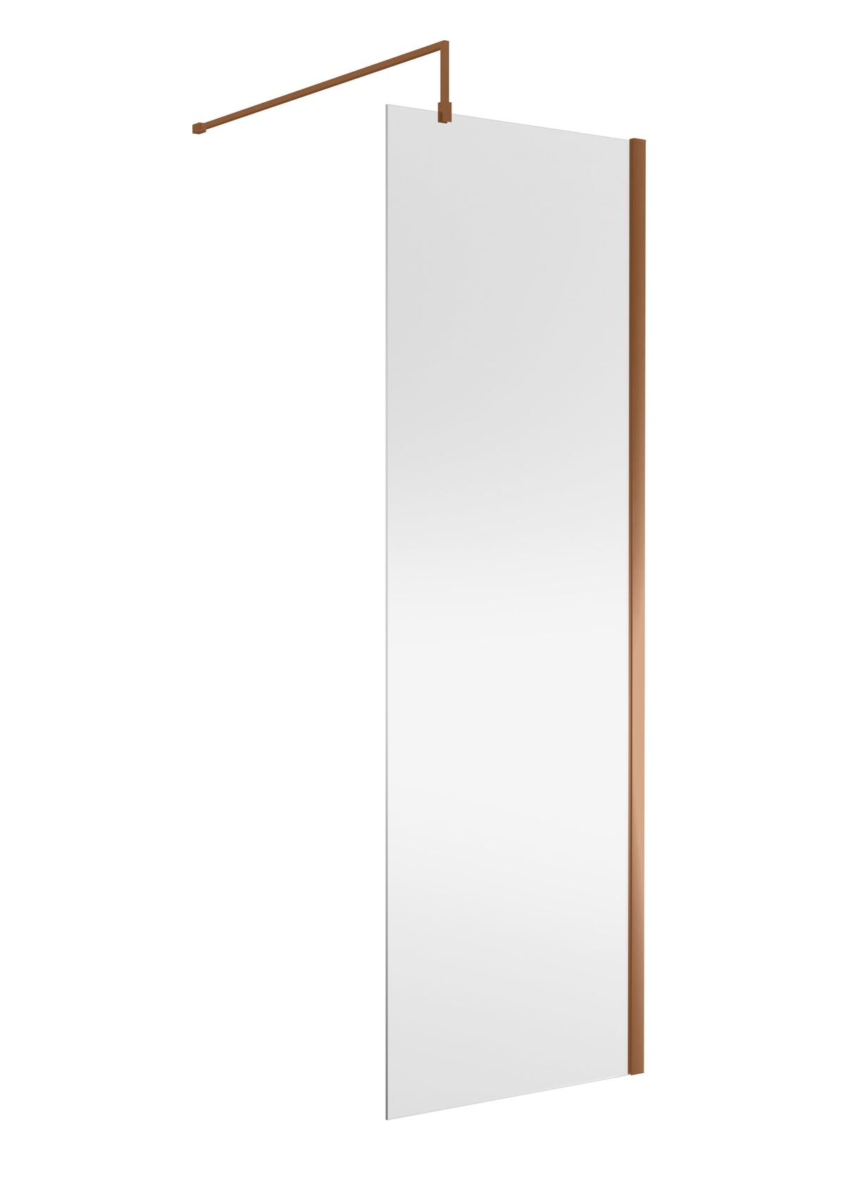 Nuie 700mm Wetroom Screen With Support Bar