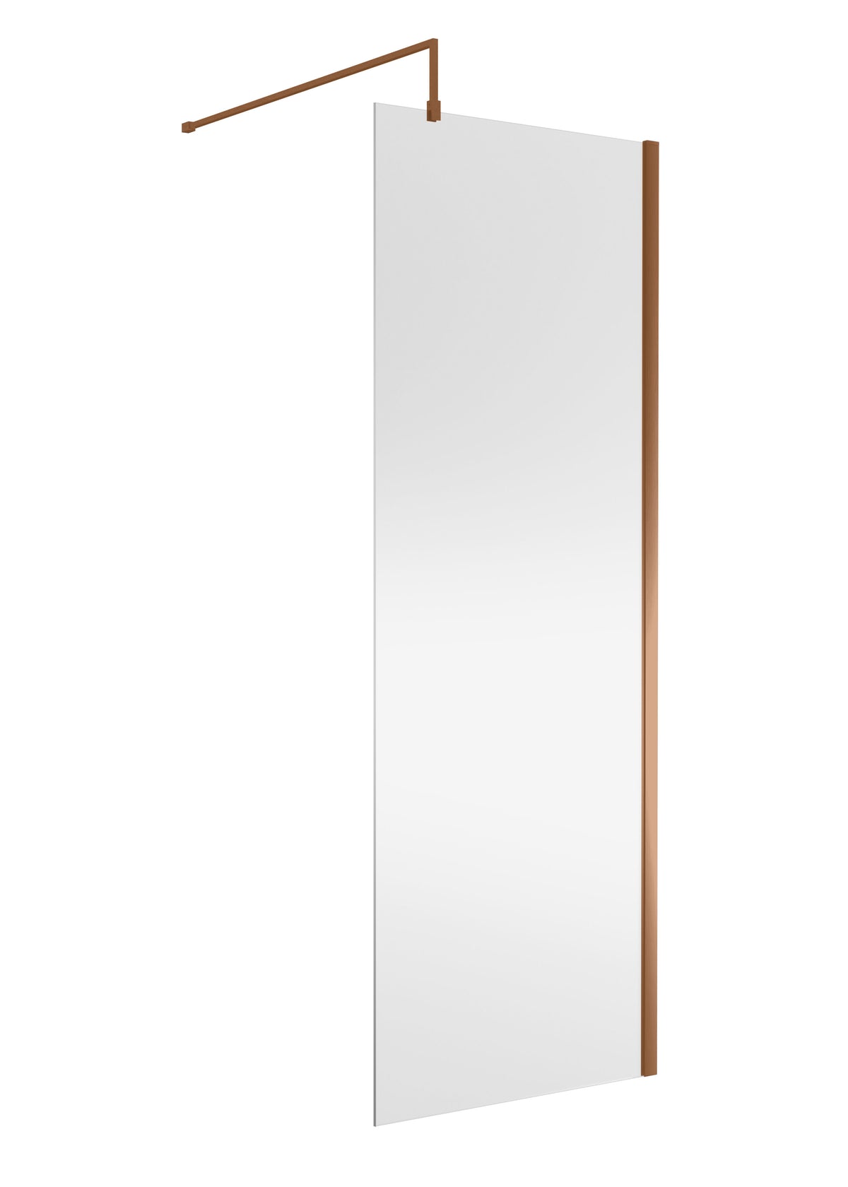 Nuie 760mm Wetroom Screen With Support Bar