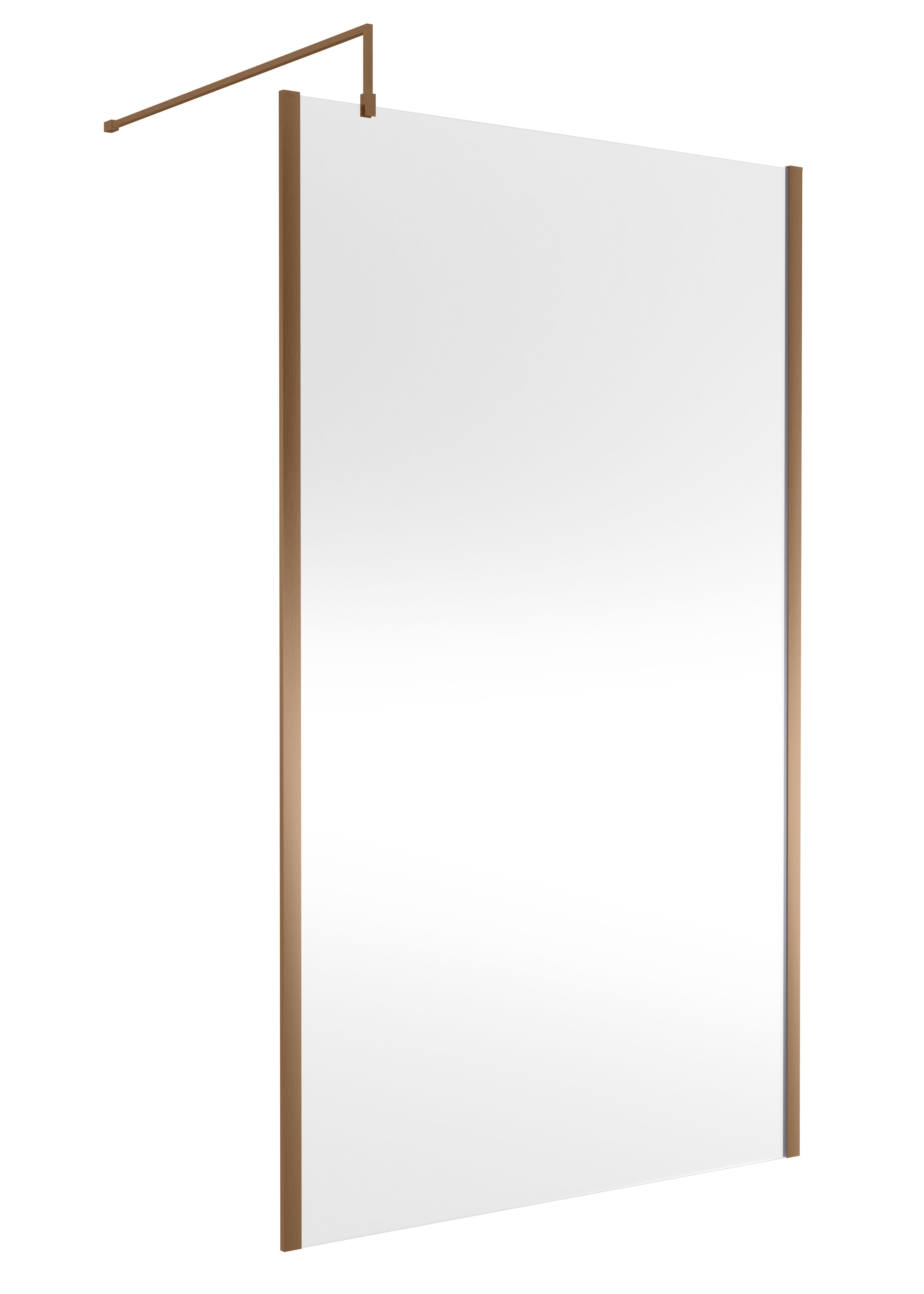 nuie 1200mm Brushed Bronze Wetroom Panel