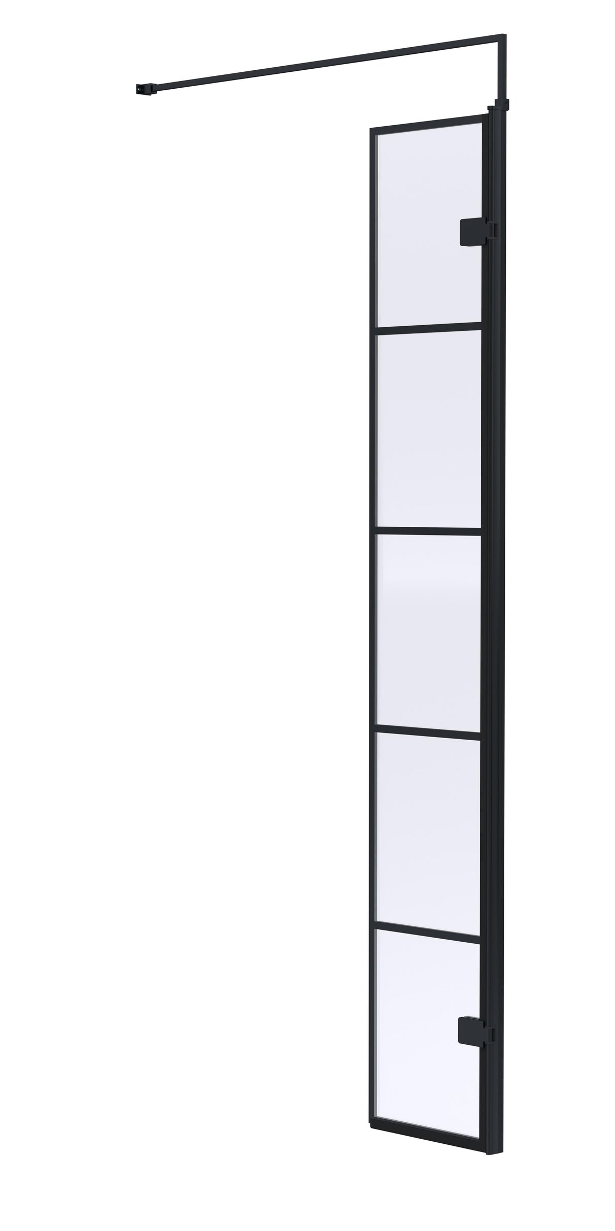 Hudson Reed 322mm Wetroom Screen With Support Bar