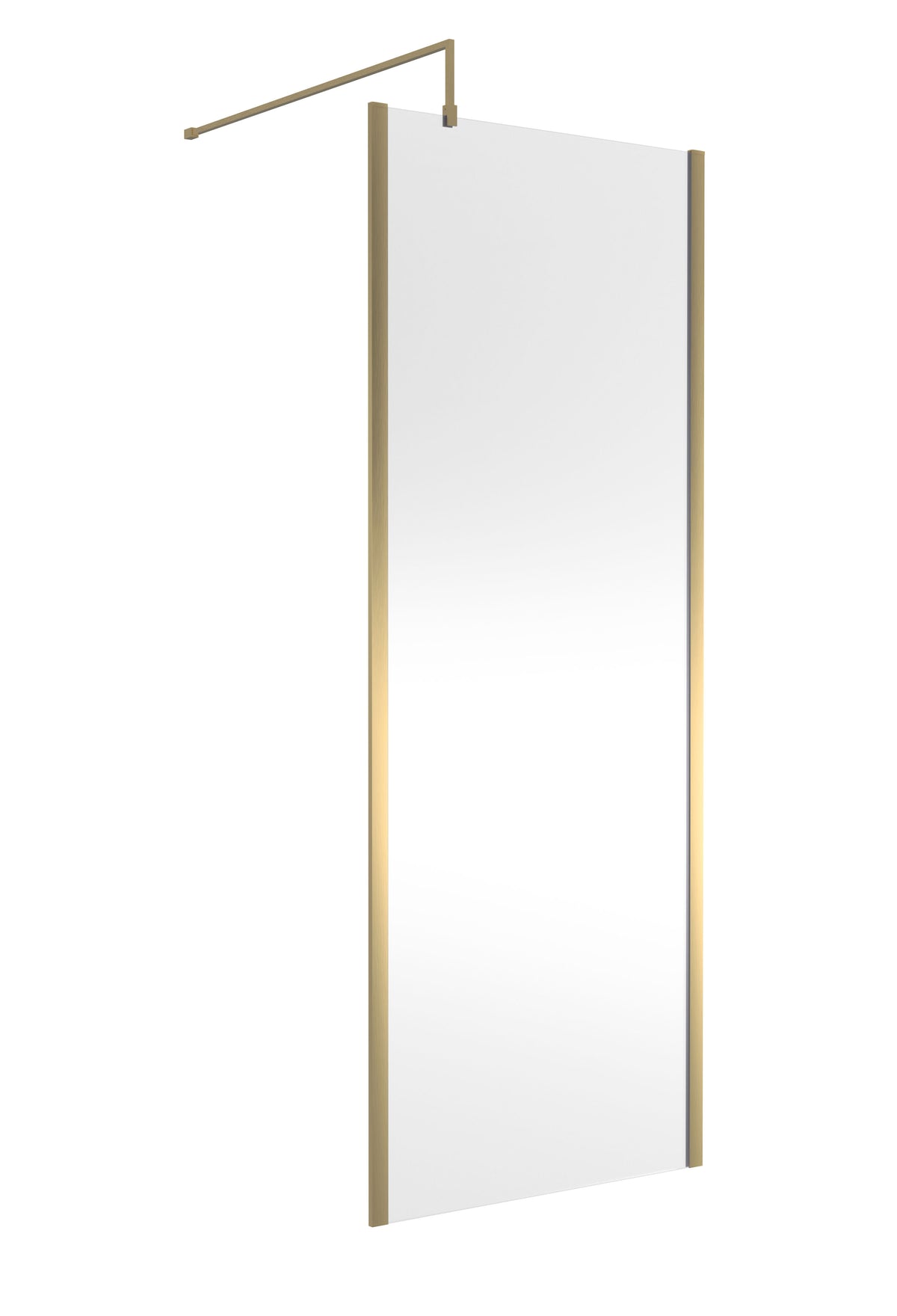 Hudson Reed 800mm Wetroom Screen With Support Bar