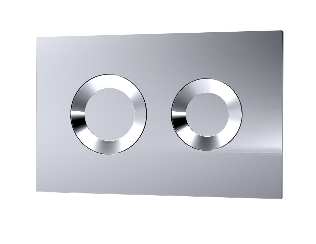 Hudson Reed Round Dual Flush Push Button