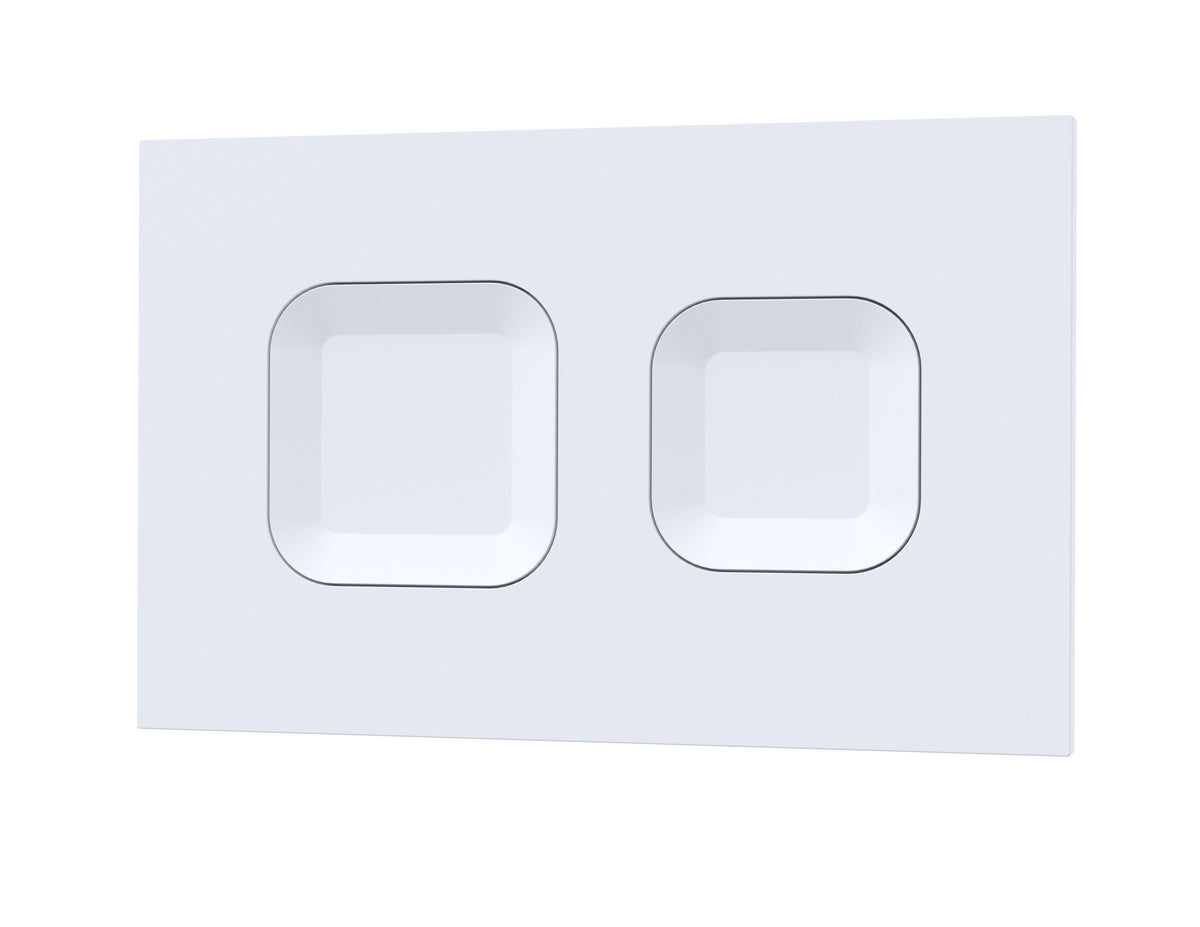 Hudson Reed Square Dual Flush Push Button
