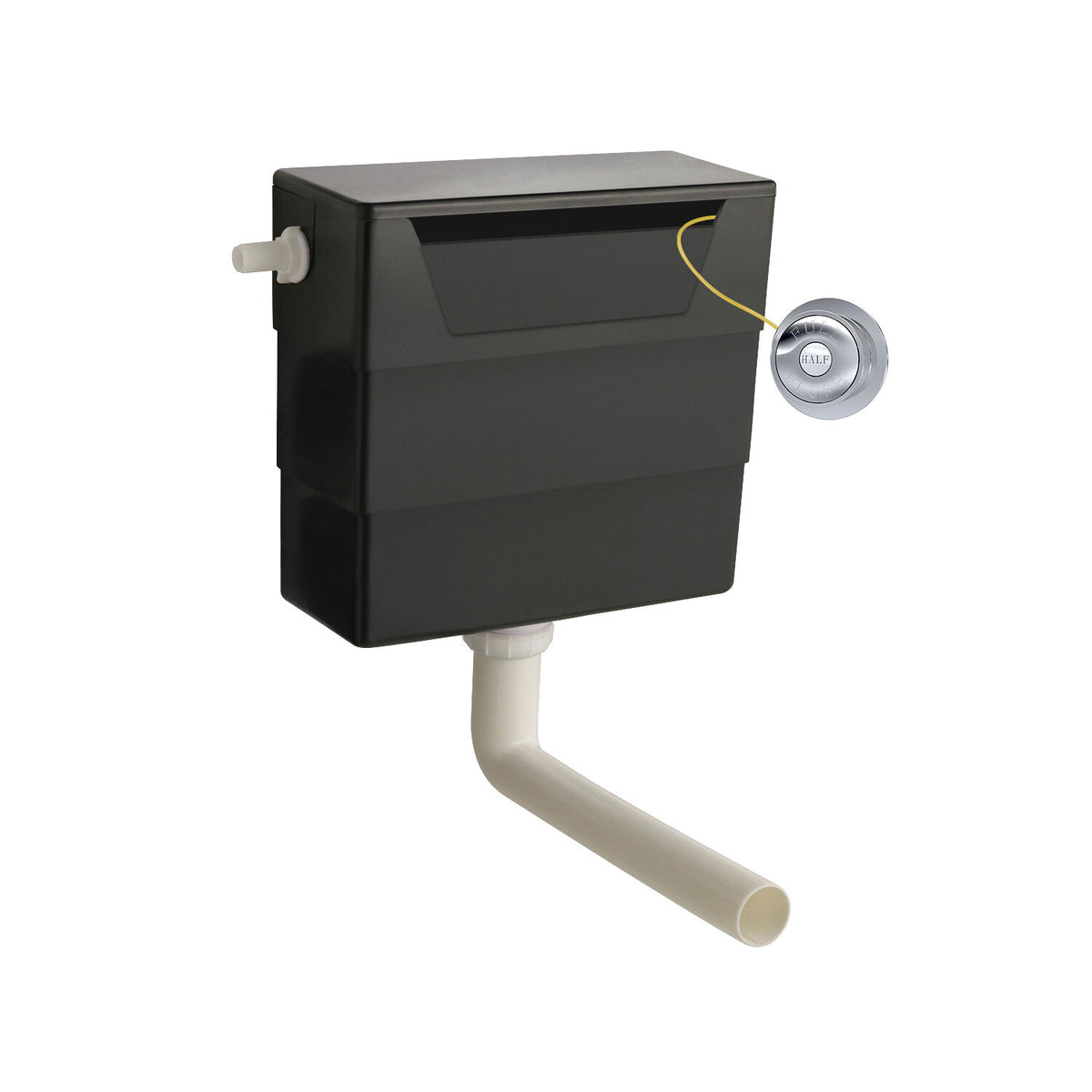 Old London Concealed Cistern With Traditional Dual Flush Plate