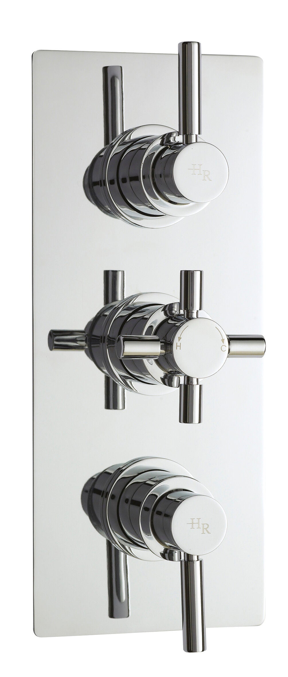 Hudson Reed Tec Pura Triple Thermostatic Shower Valve With Diverter